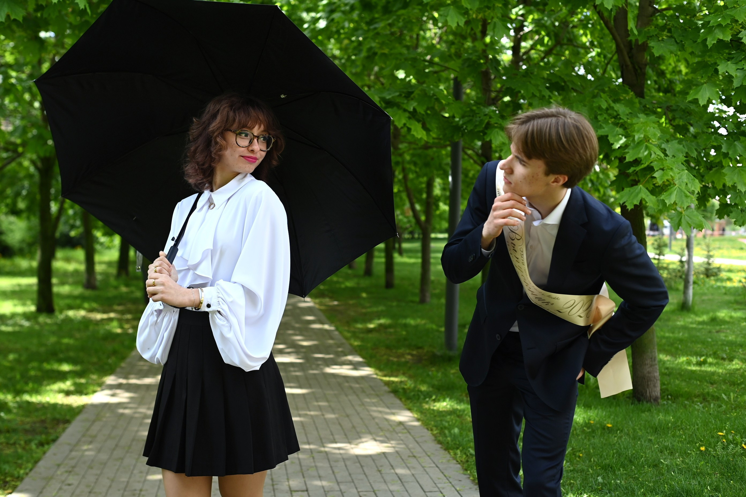 Последний Звонок в школе 1409 на Ходынке. Свадебный и семейный фотограф в Москве Ирина Гончарова