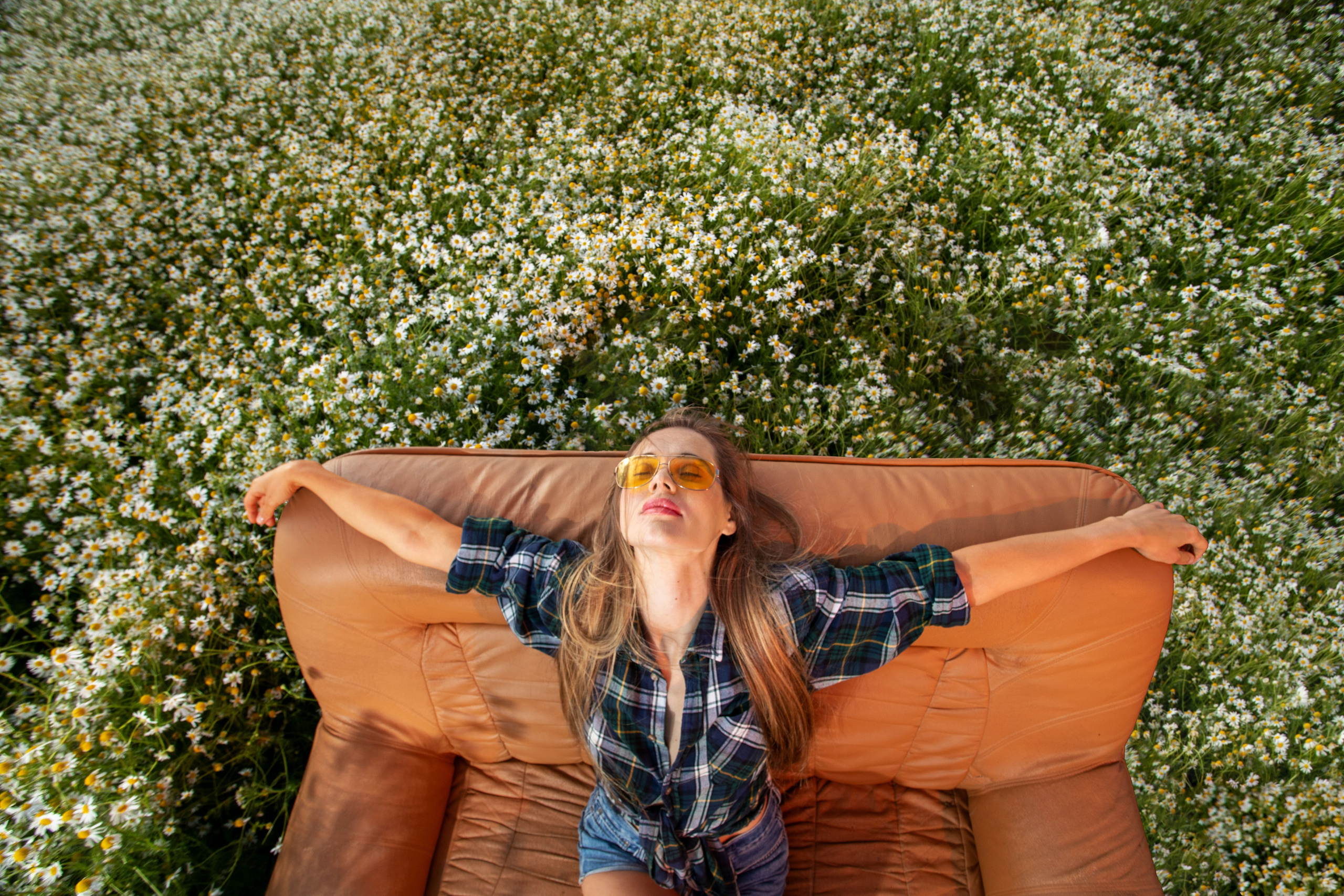 Fashion-Ромашки. Креативный фотограф Алексей Лем