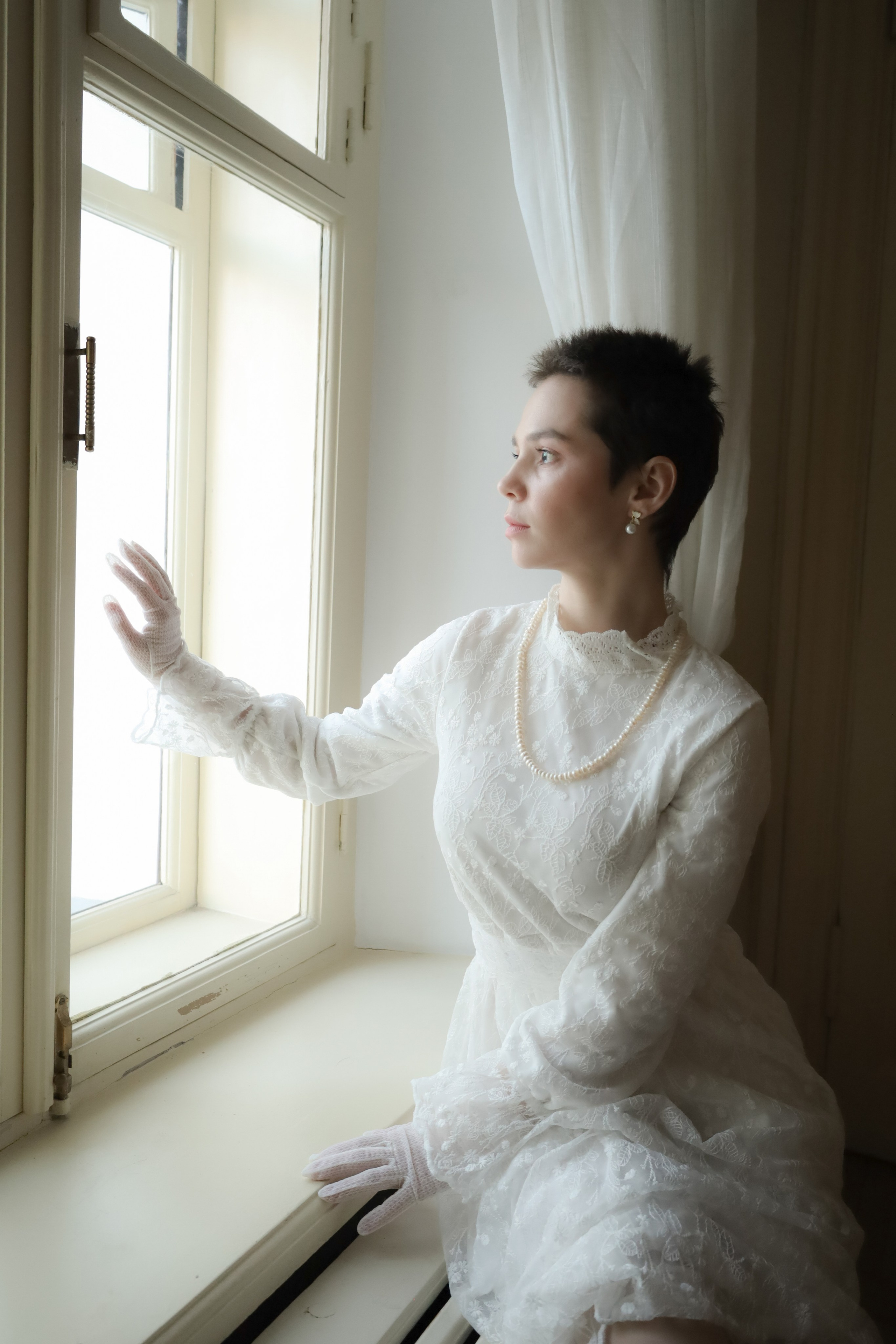 Актриса в особняке. Фотограф Химки Анна Татарских