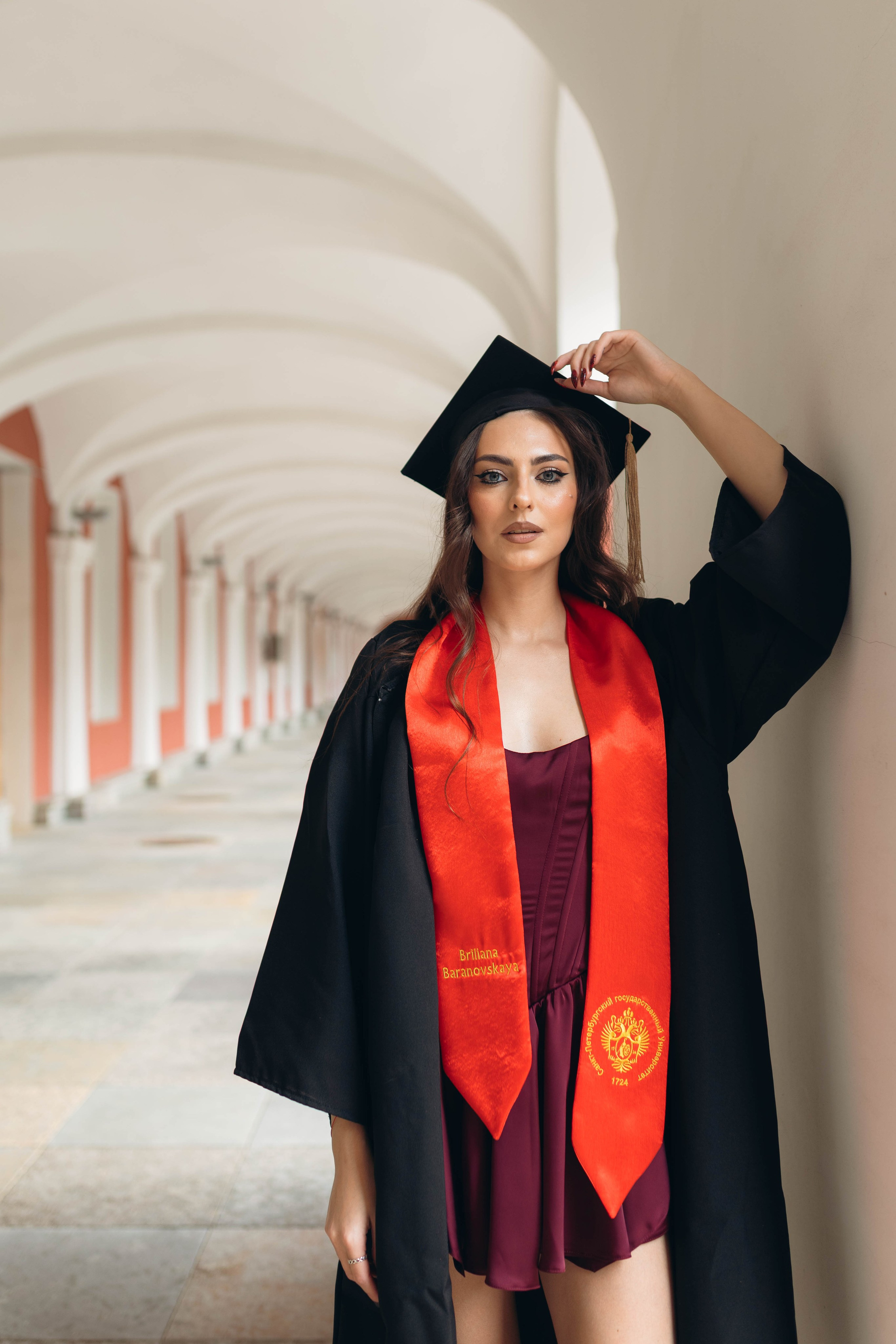 Съемка в университете. Фотограф в Санкт-Петербурге Полина