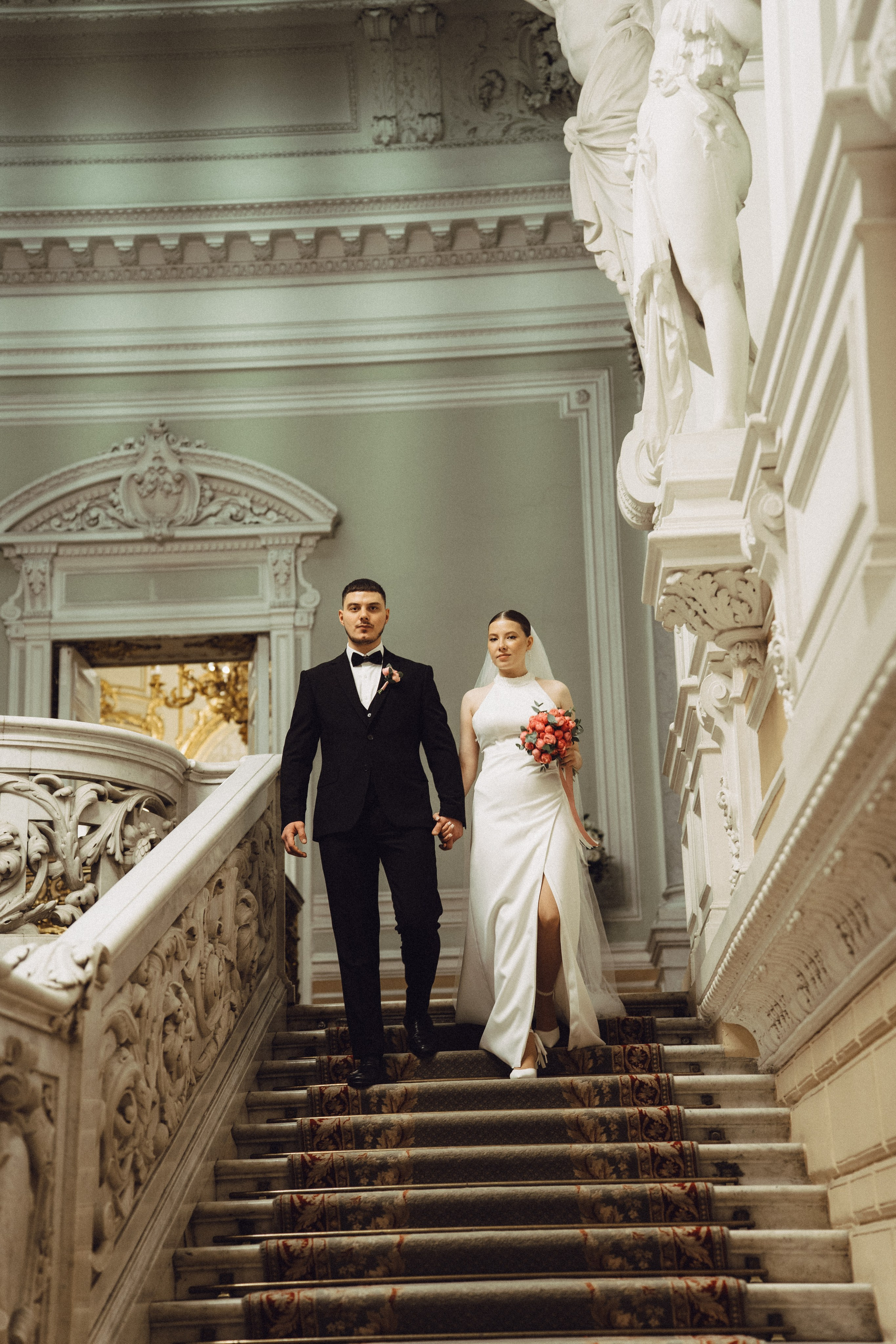 СВАДЕБНАЯ СЬЕМКА В ПЕВОМ ДВОРЦЕ БРАКОСОЧЕТАНИЯ. Профессиональный фотограф, Санкт-Петербург — Виктория Богомолова