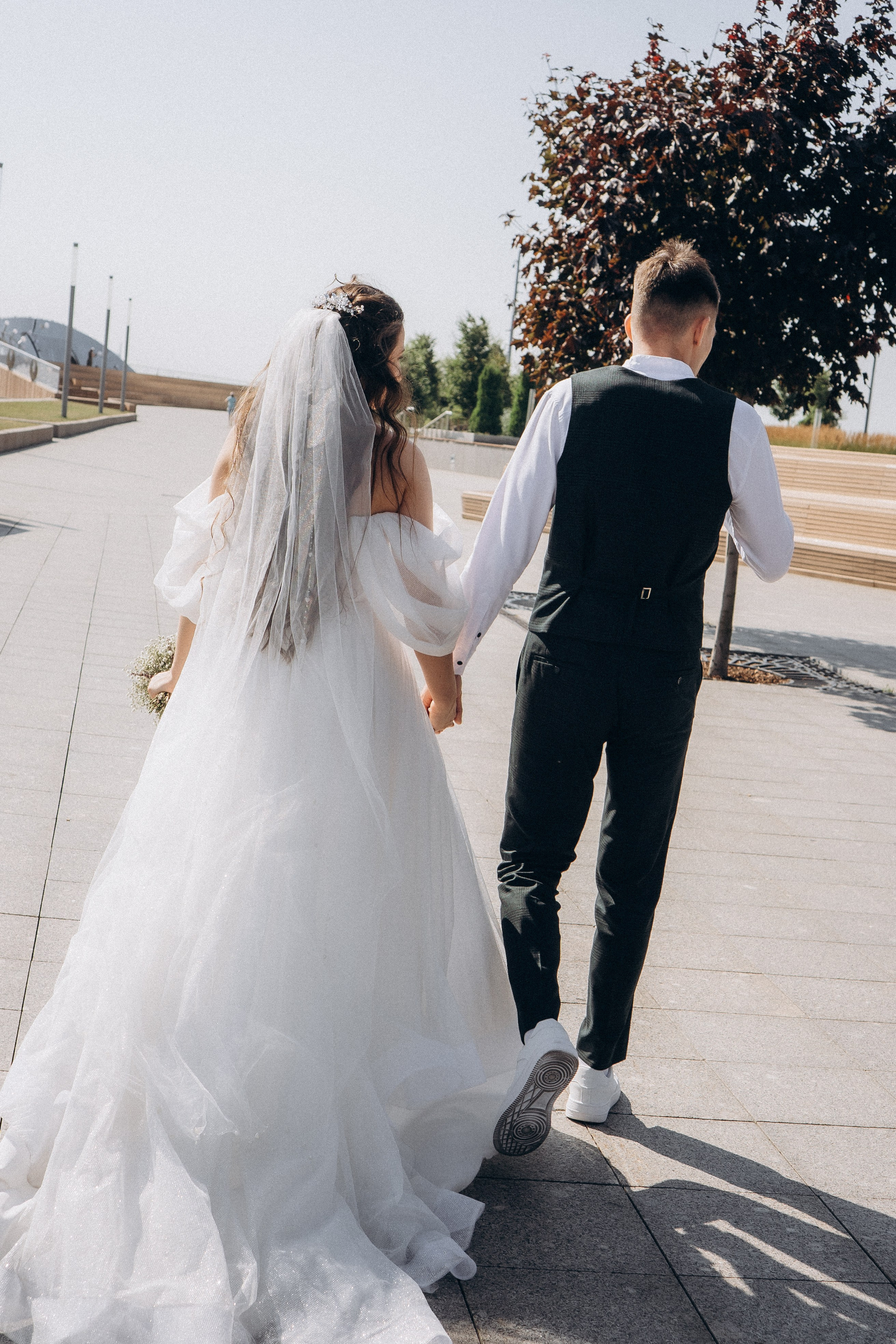 СВАДЕБНАЯ СЬЕМК В ПАРКЕ 300-ЛЕТИЯ. Профессиональный фотограф, Санкт-Петербург — Виктория Богомолова