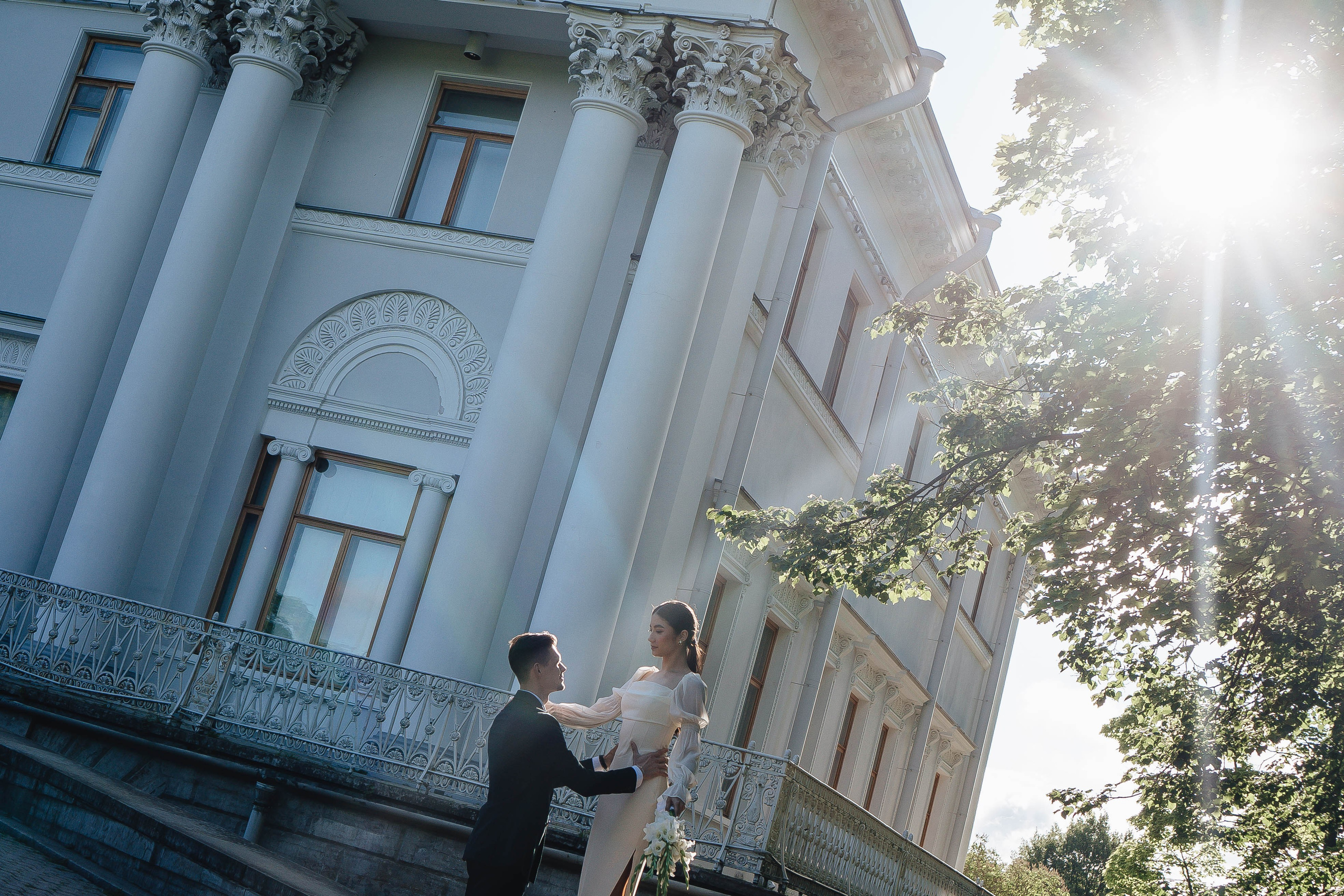 СВАДЕБНАЯ СЬЕМКА НА РАССВЕТЕ НА ЕЛАГИНОМ ОСТОРОВЕ. Профессиональный фотограф, Санкт-Петербург — Виктория Богомолова