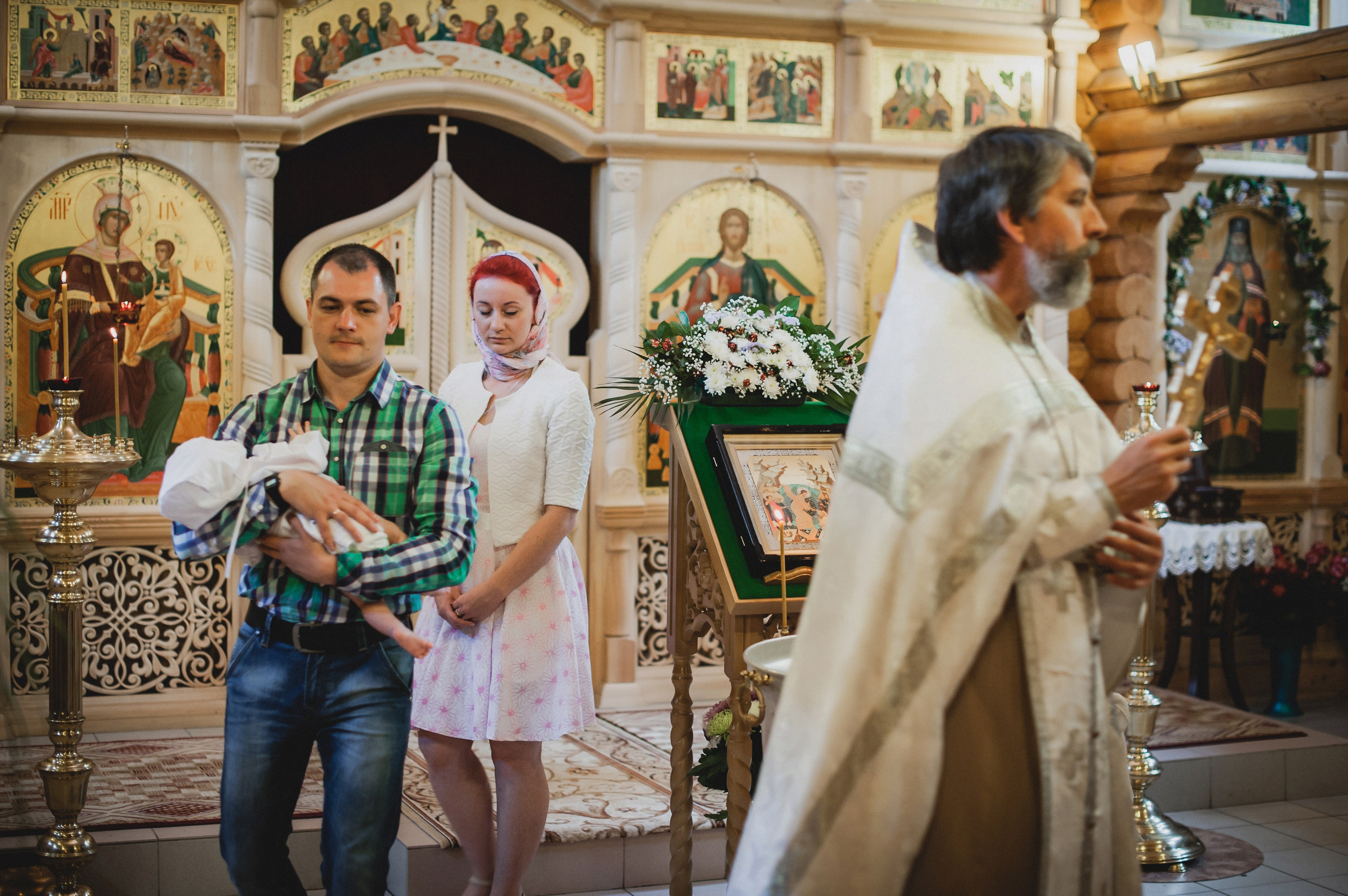 Таинство Крещения. Семейный и детский фотограф в Обнинске, Калуге, Москве