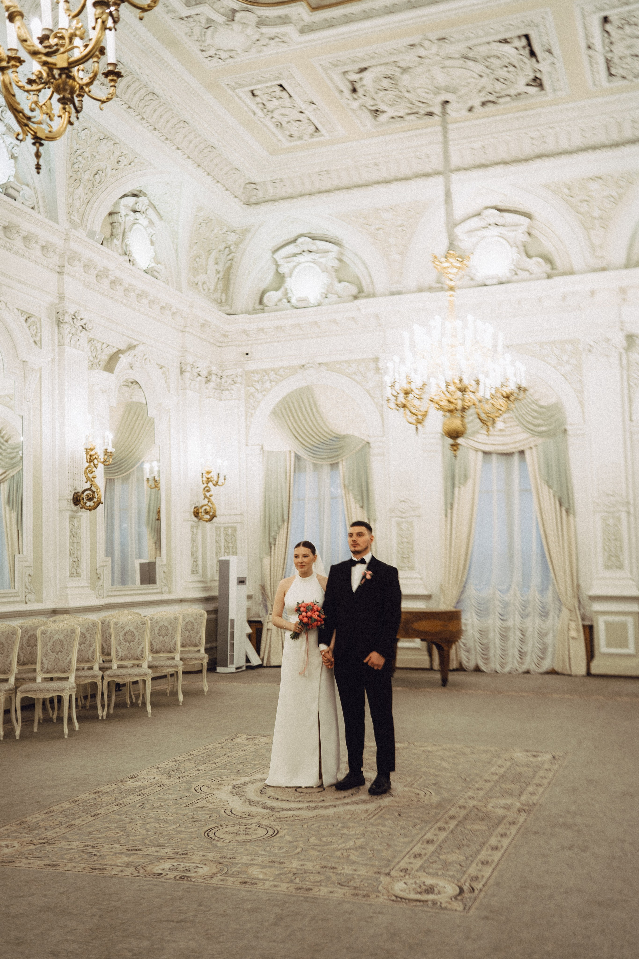 СВАДЕБНАЯ СЬЕМКА В ПЕВОМ ДВОРЦЕ БРАКОСОЧЕТАНИЯ. Профессиональный фотограф, Санкт-Петербург — Виктория Богомолова