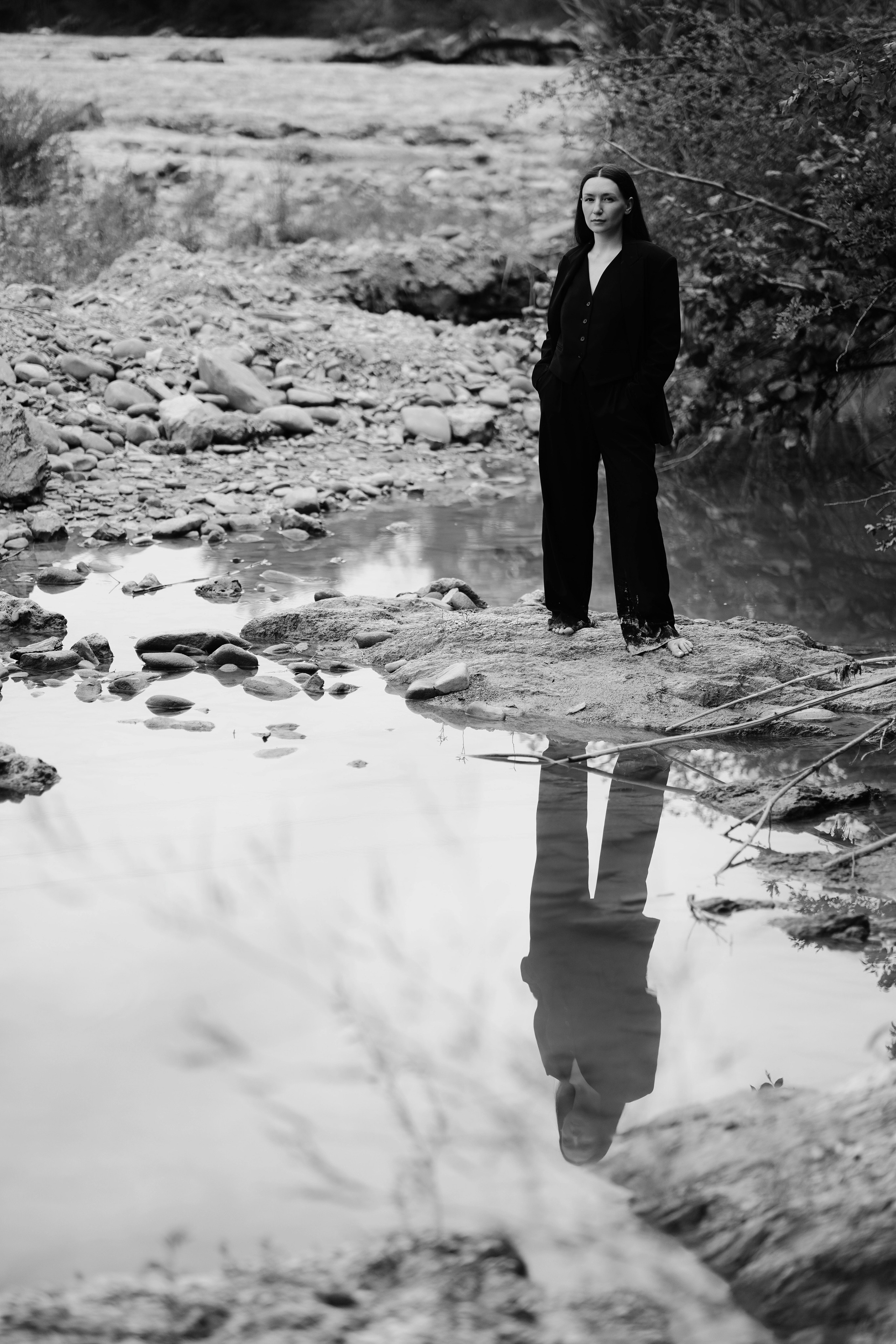 Инна в лесу. Фотограф с психологическим образованием