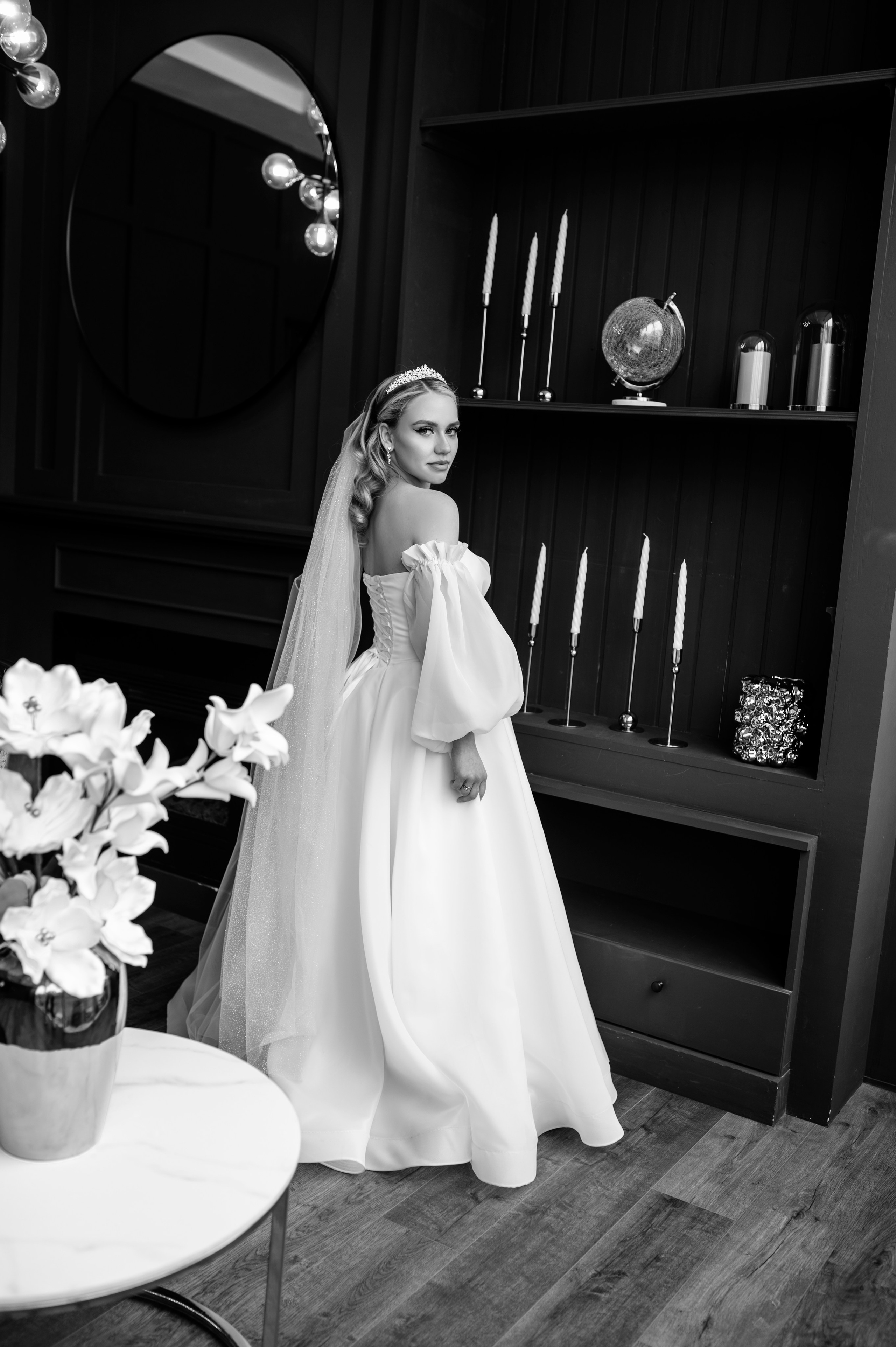 Свадебная фотосессия в фотостудии Аврора зал Эклипс. Семейный и свадебный фотограф в Донецке и Макеевке Дяченко Наталья