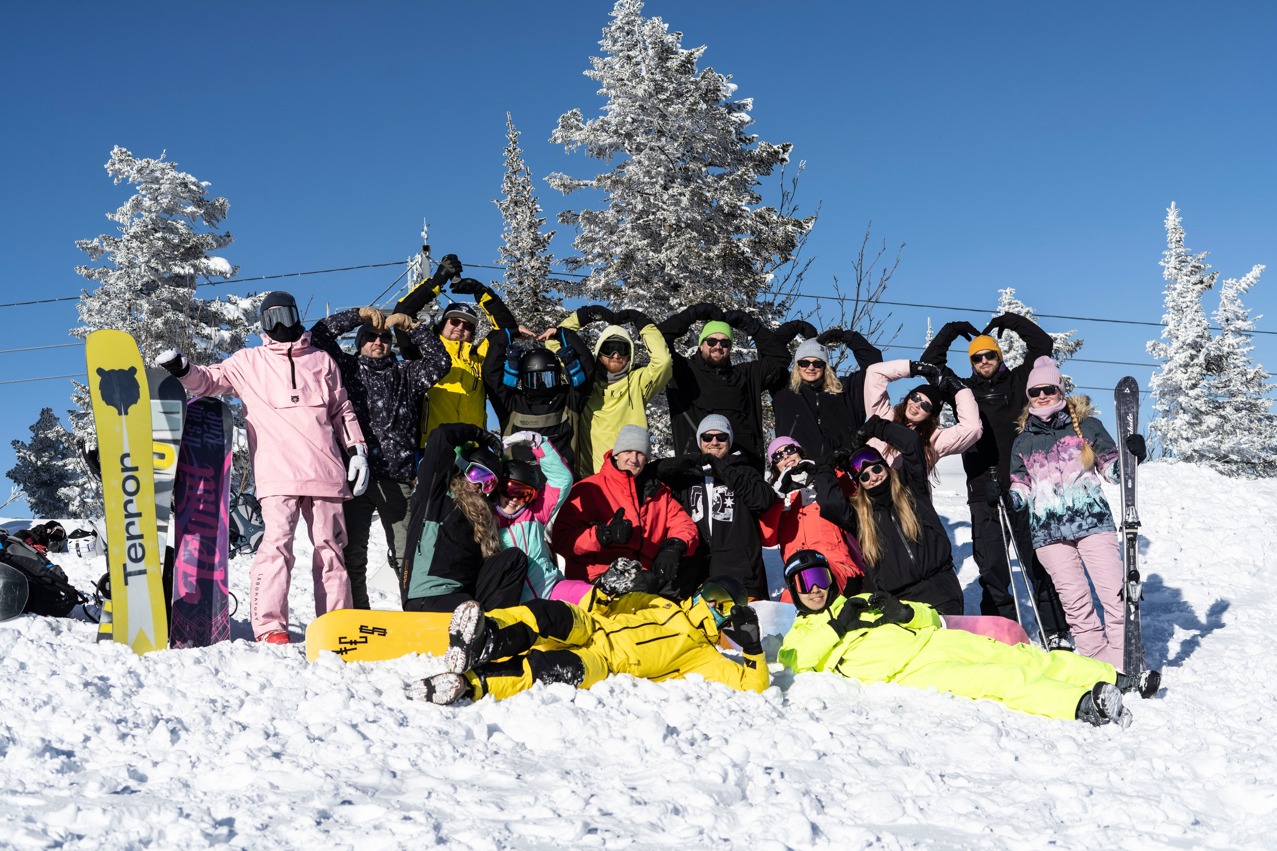 Фотосессия на вершине. Анастасия Паршукова — фотограф Шерегеш Новосибирск