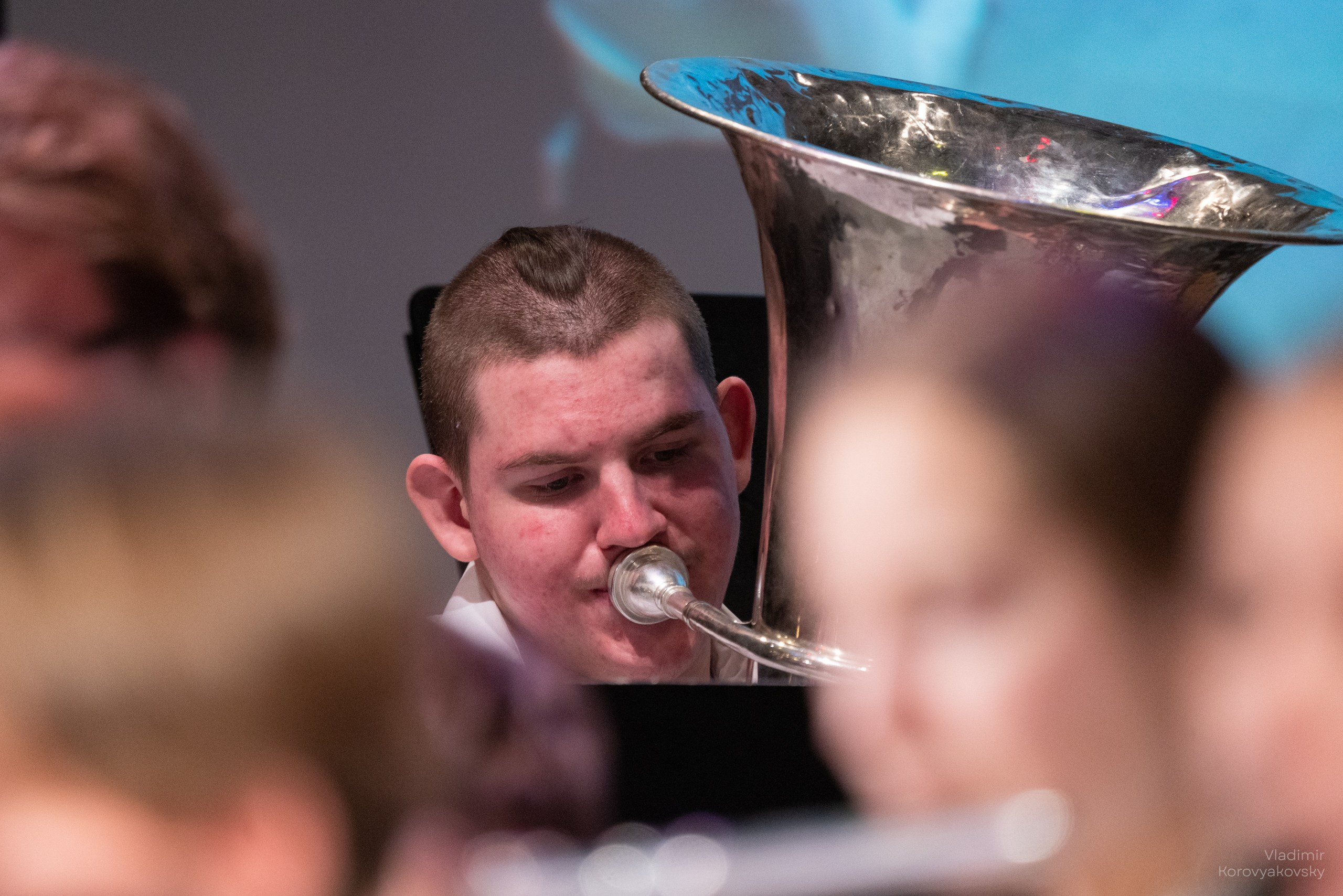 Духовой оркестр ЦГИ. Фотограф Владимир Коровяковский