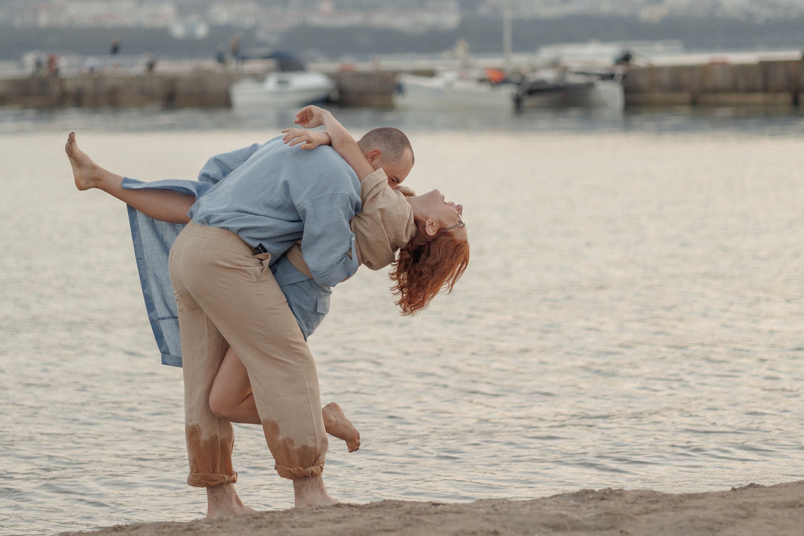 История любви на рассвете. Семейный и портретный фотограф в Геленджике Любовь Бодрова
