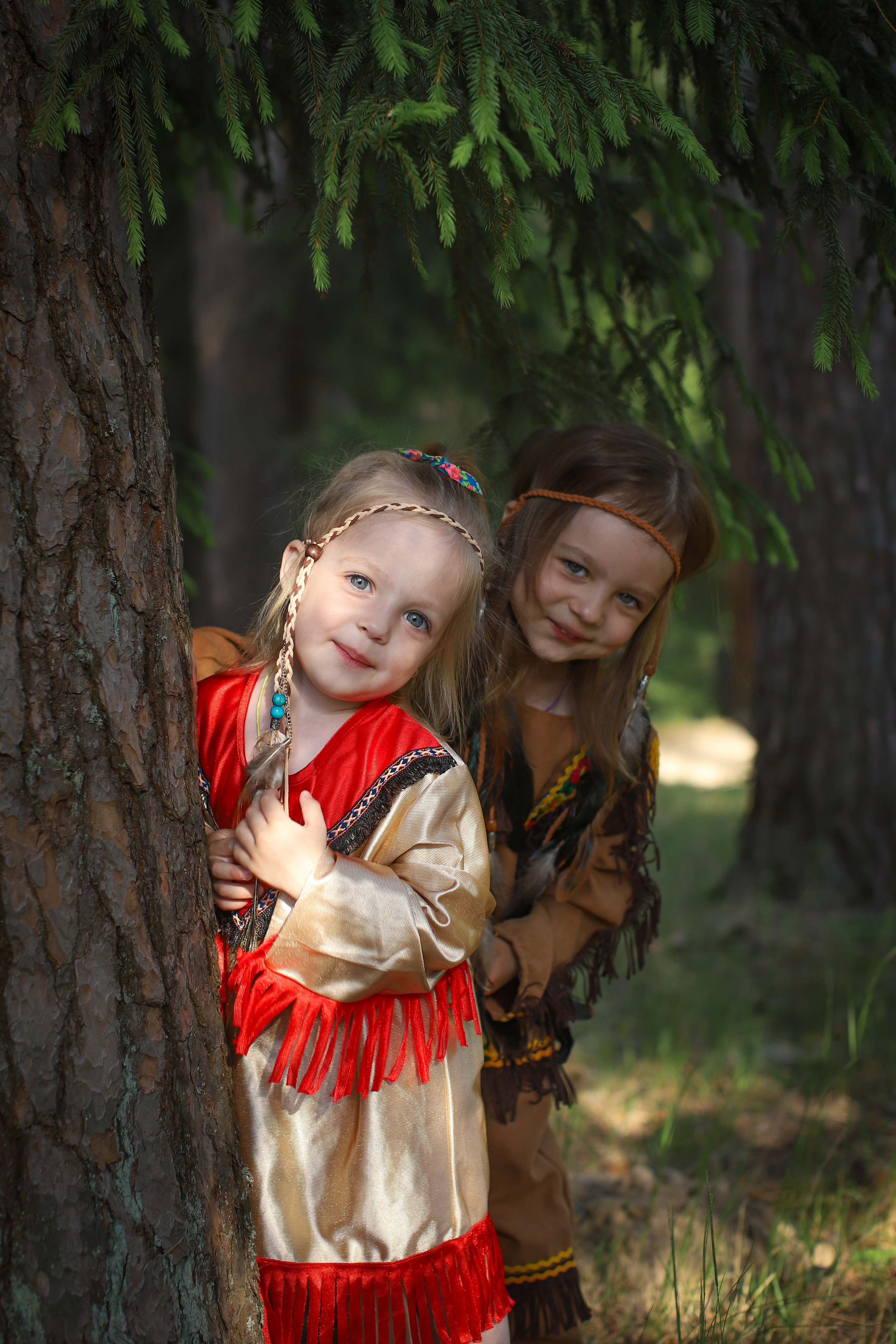 Индейцы. Детский и семейный фотограф Мария Киселёва. Москва