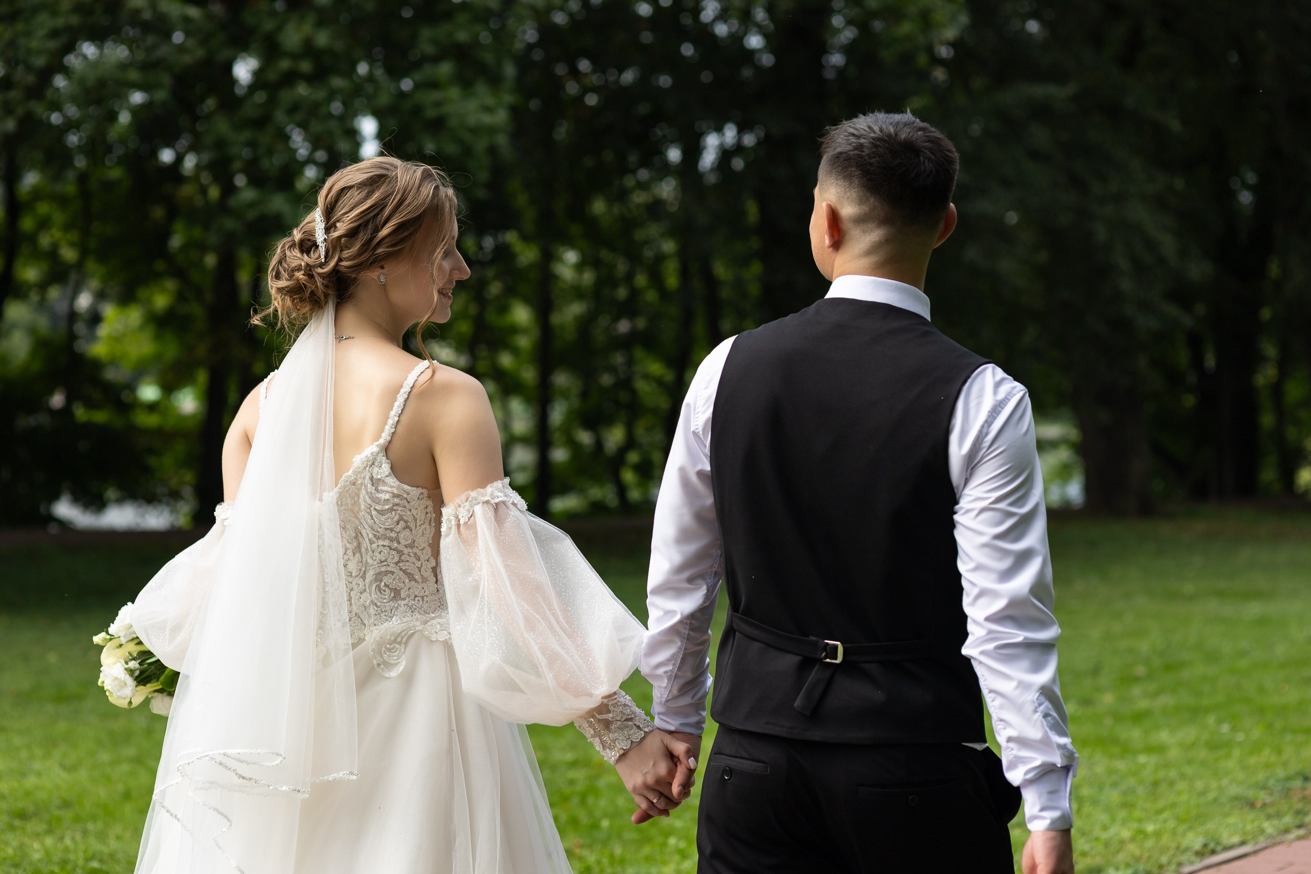 Дворец Бобринских. Свадебная фотосъёмка в Москве, Туле