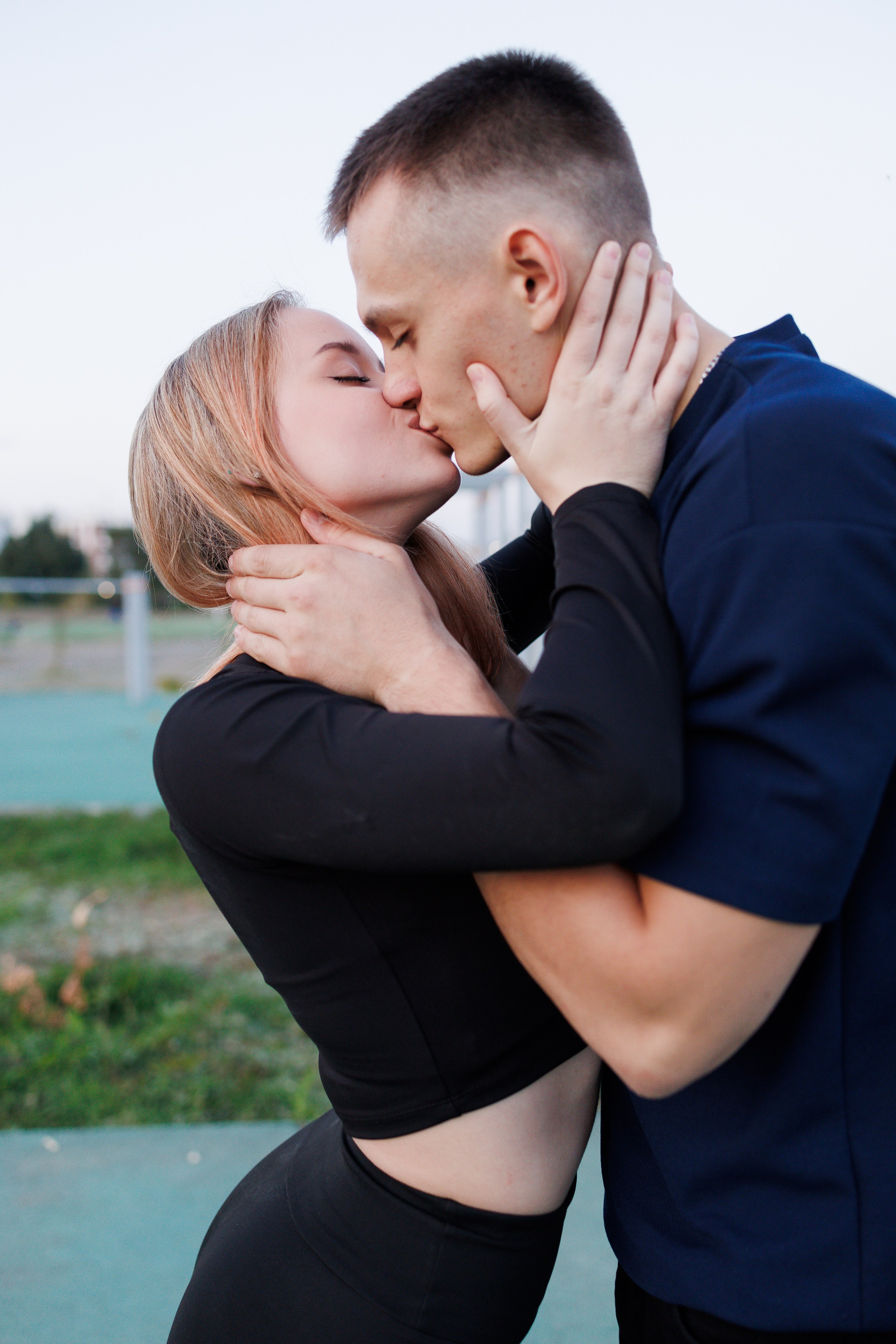 На спорт площадке (Настя+Игорь). Photograph Svetlana Volkova