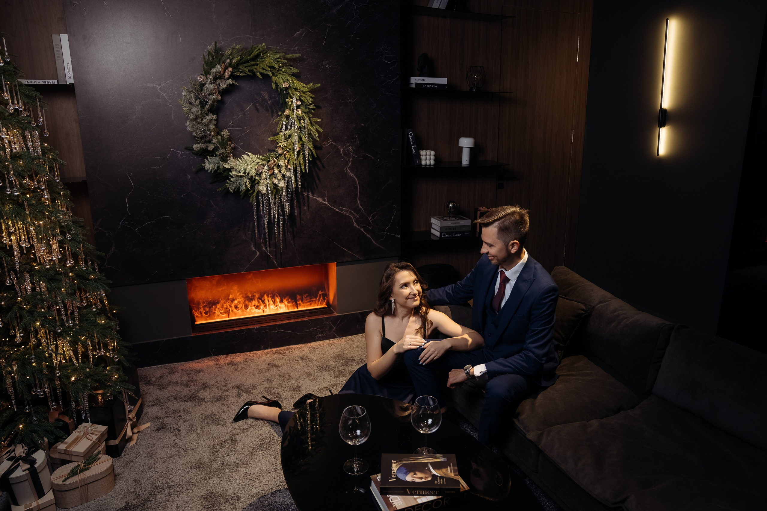 Новогодний. Семейный фотограф СПб Анастасия Василь. Фотосессия на годик