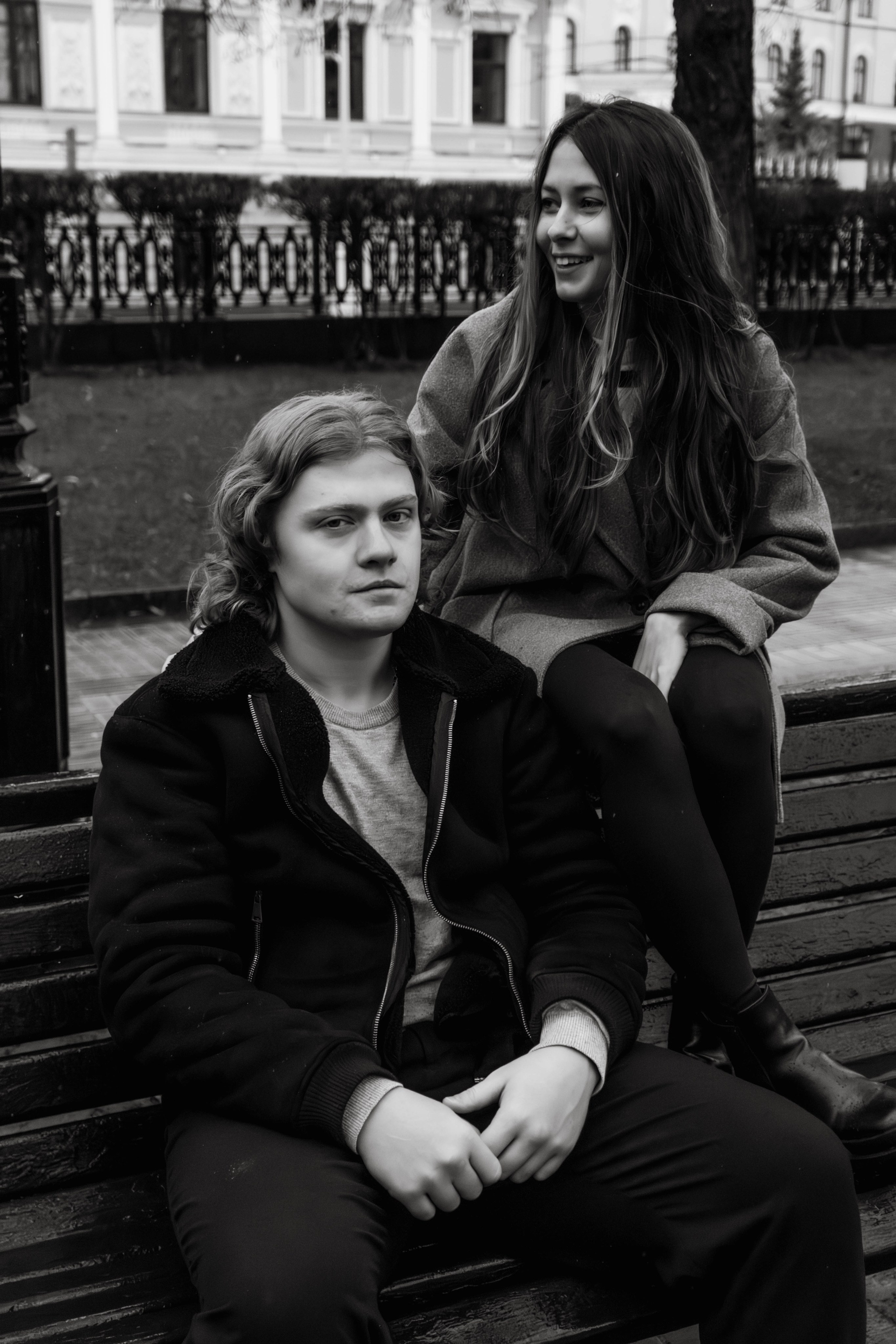 Саша и Максим. Чистые пруды. Фотограф Москва Валерия Веденина