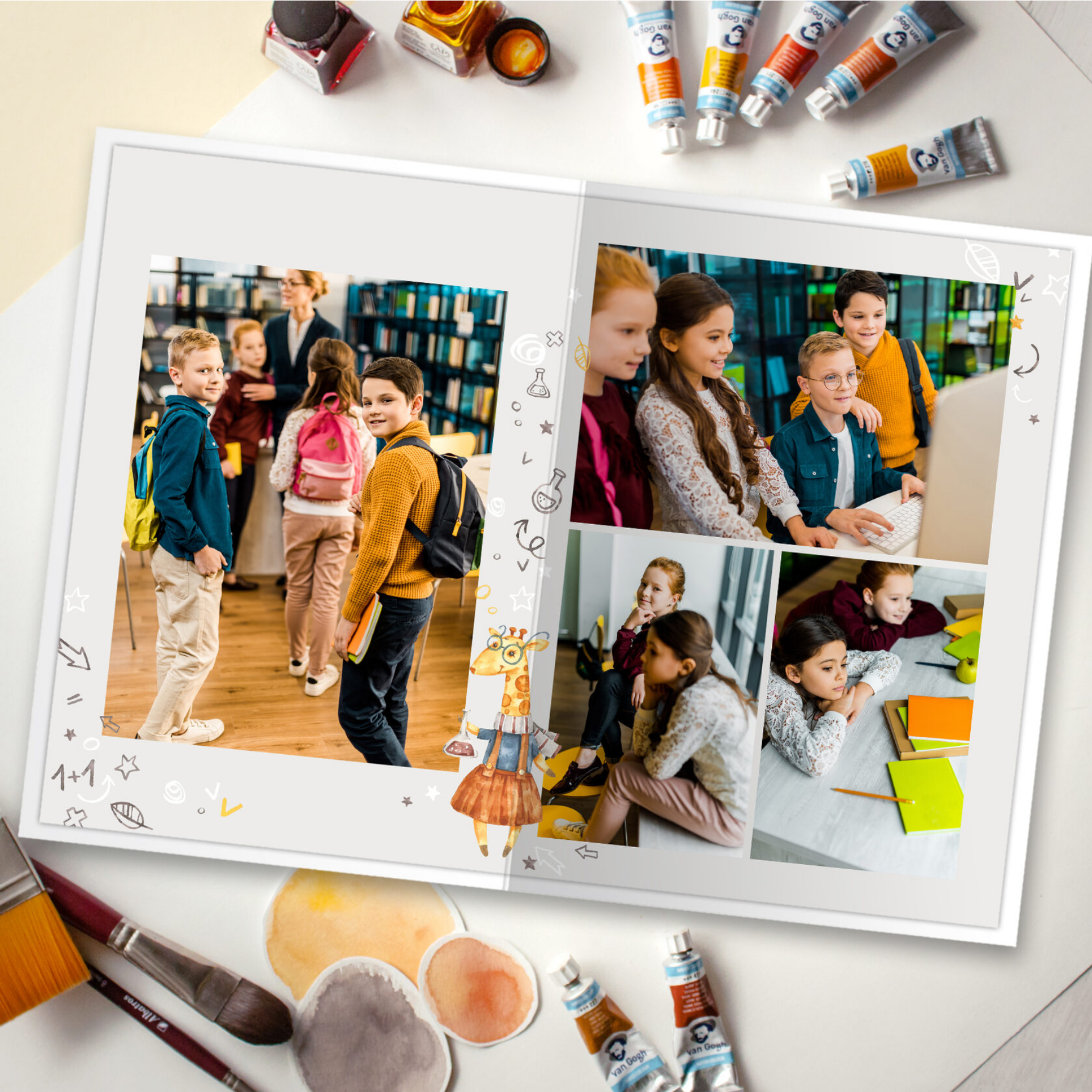 Жирафики. Школьный фотограф в Свободном Анастасия Косицына