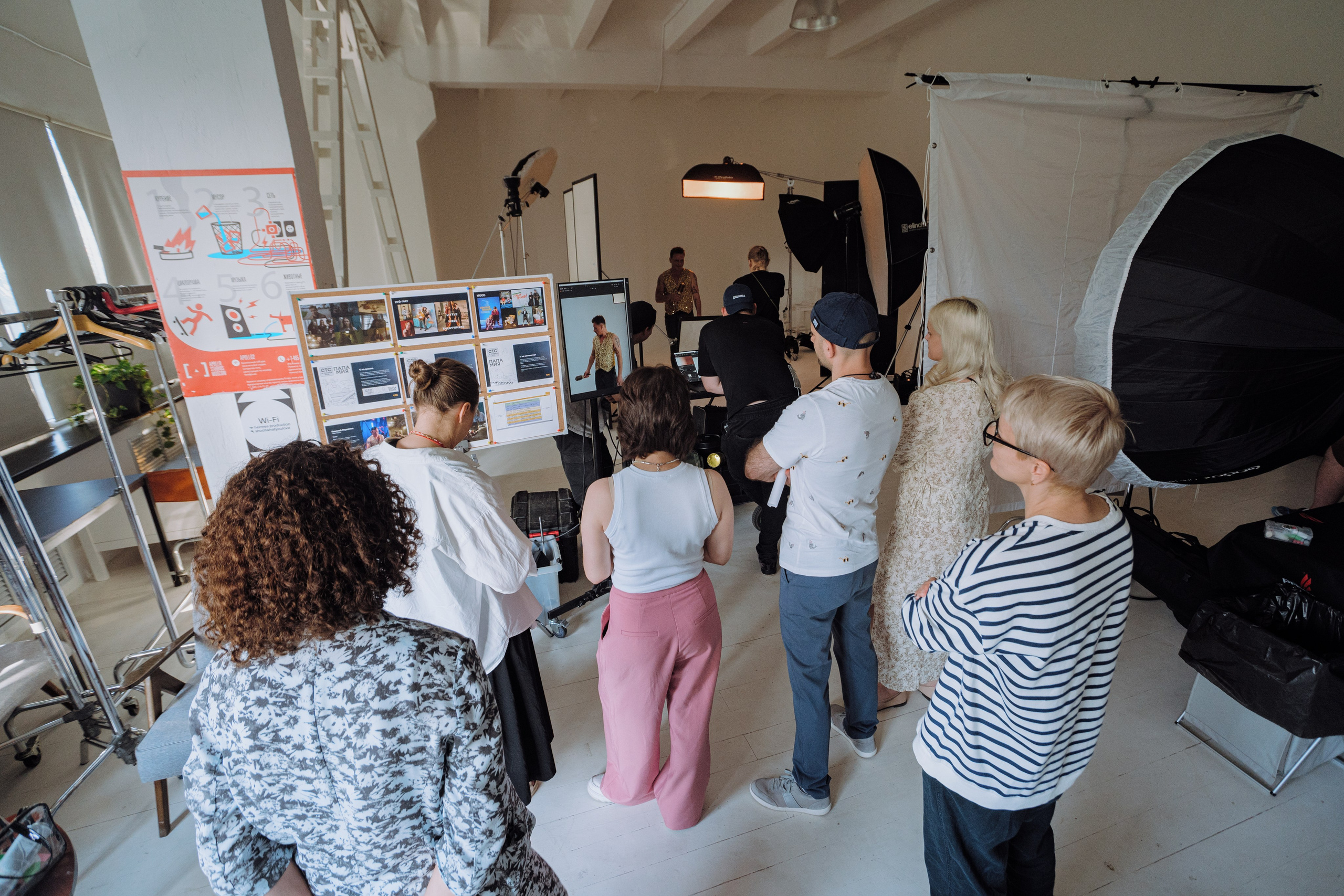 Бэкстейдж|СТС|Папа Мия. Творческий и репортажный фотограф в Москве Клим Долгов