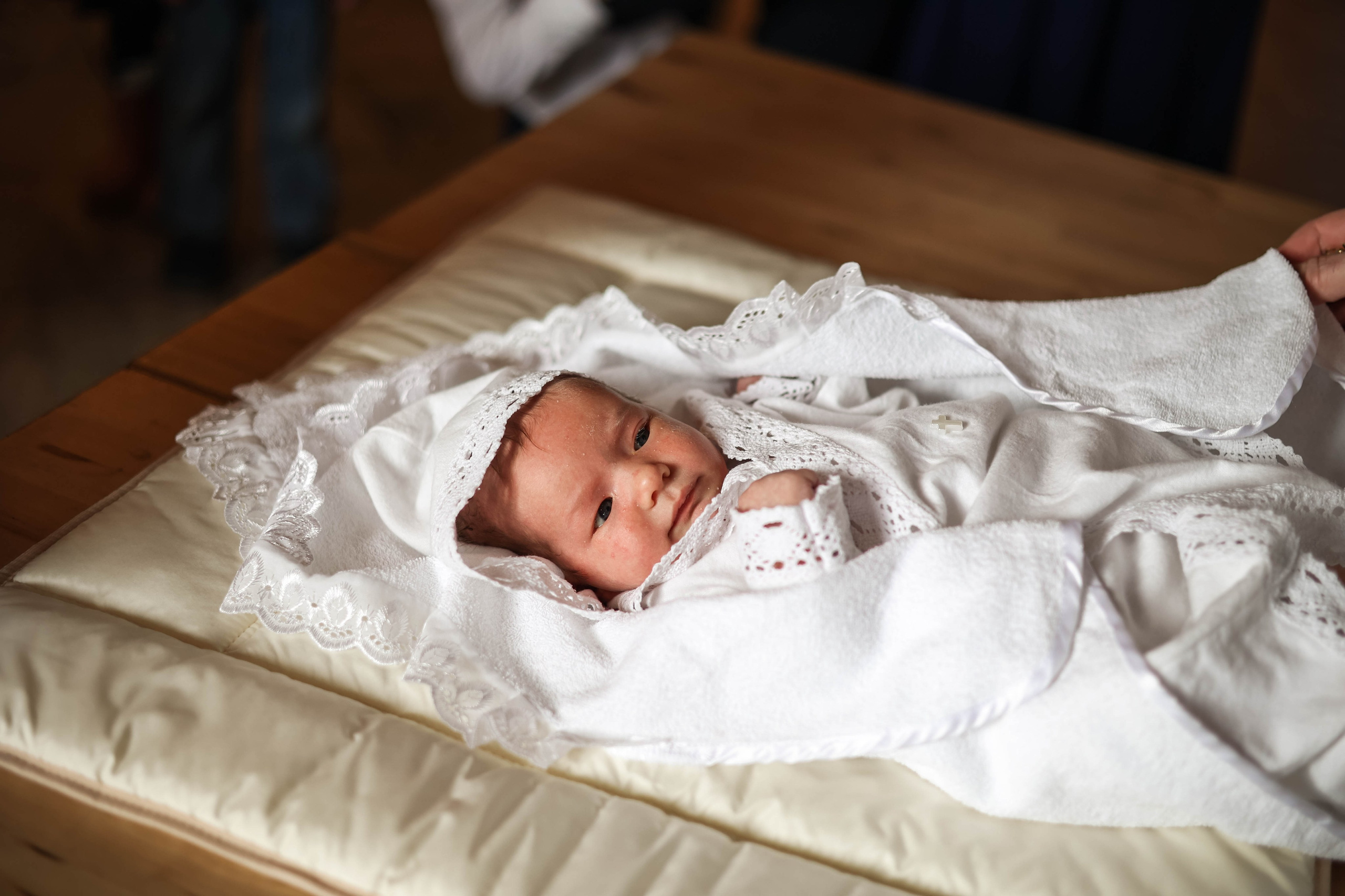 Крещение Вероники. Фотограф Анастасия Кувшинова Москва