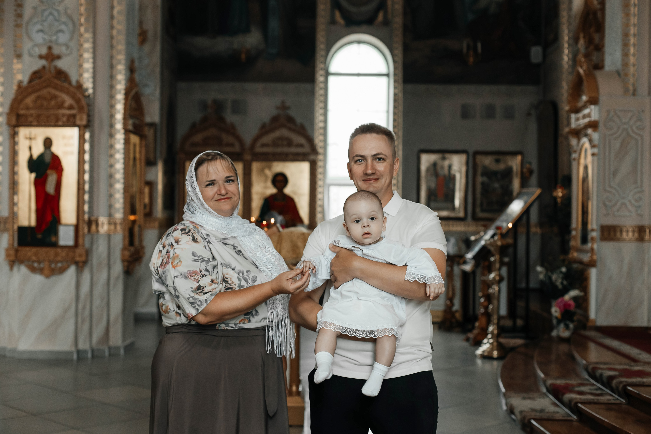 Таинство крещения Димочки. Фотограф в городе Сальск