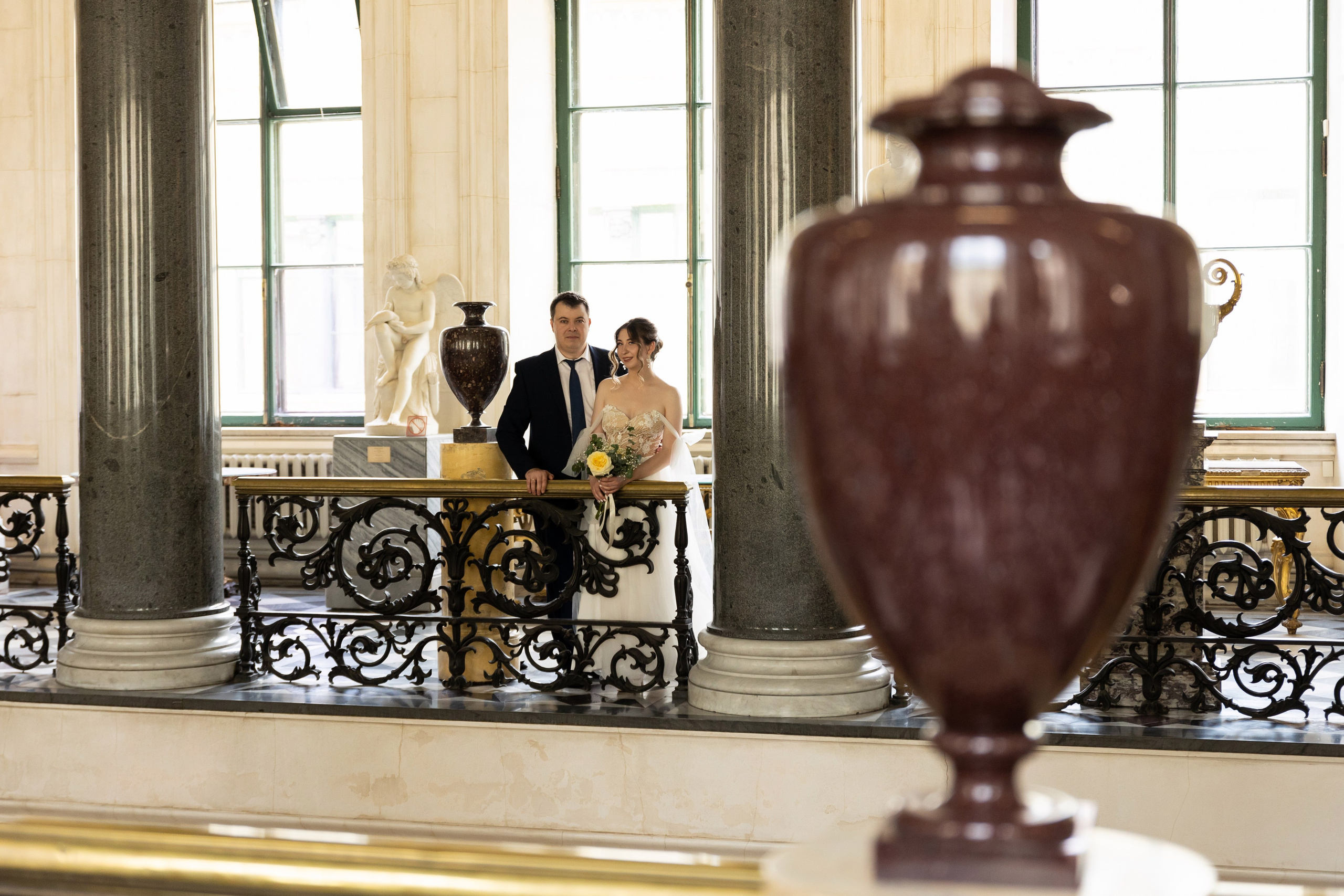 Свадебная фотосессия в Эрмитаже. Семейный и свадебный фотограф в Санкт-Петербурге Татьяна Швыкова