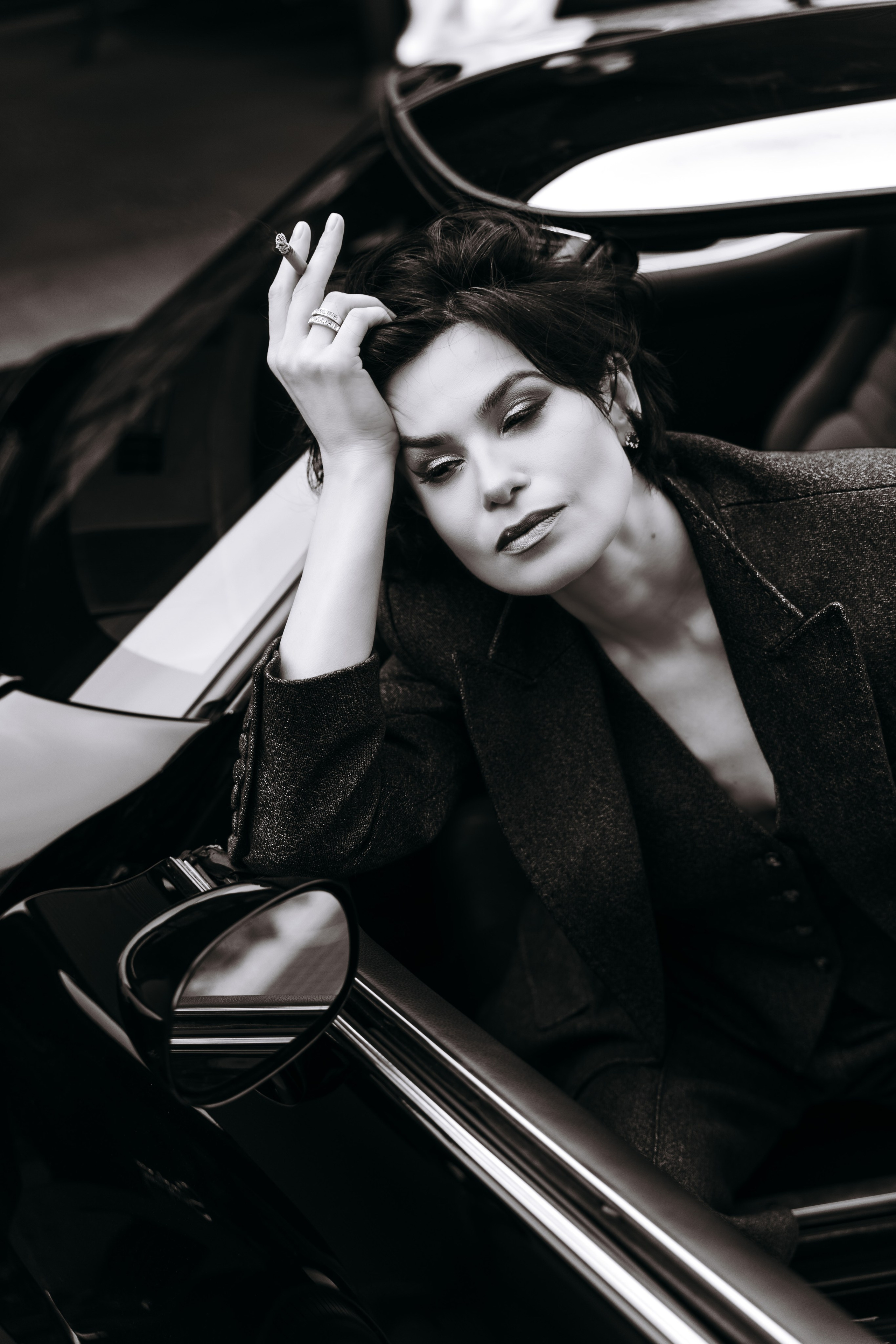 Фотосессия на кабриолете. Фотограф в Сочи Колосова Елена