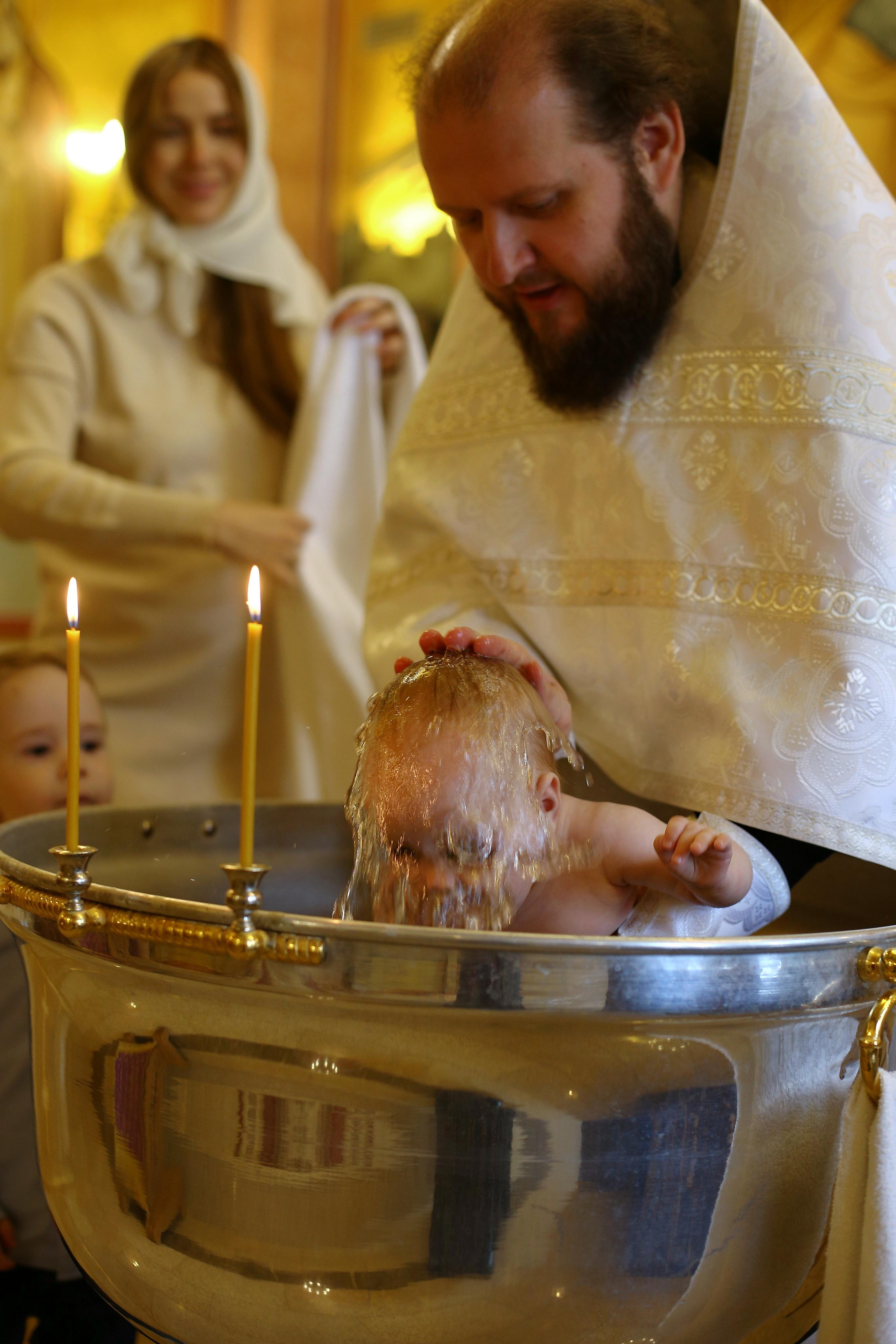 Таинство Крещения. Профессиональный фотограф в Подольске Елена Локтионова