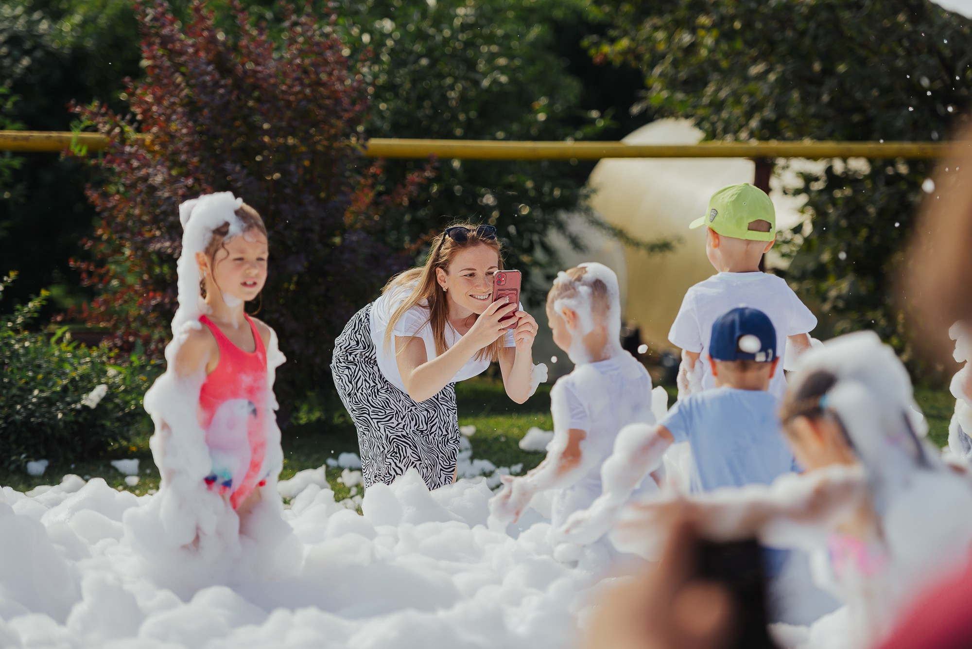 Детский день рождения с аниматором, пенная вечеринка. Свадебный и репортажный фотограф в Ярославле Евгений Сальников