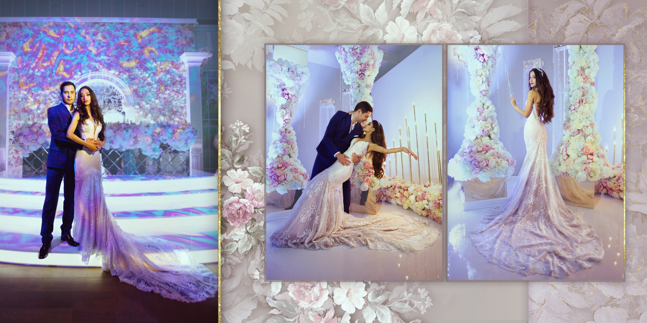 Свадебная фотокнига. Фотограф Кирсанова Наталия. Фотохудожник Наталия Кирсанова