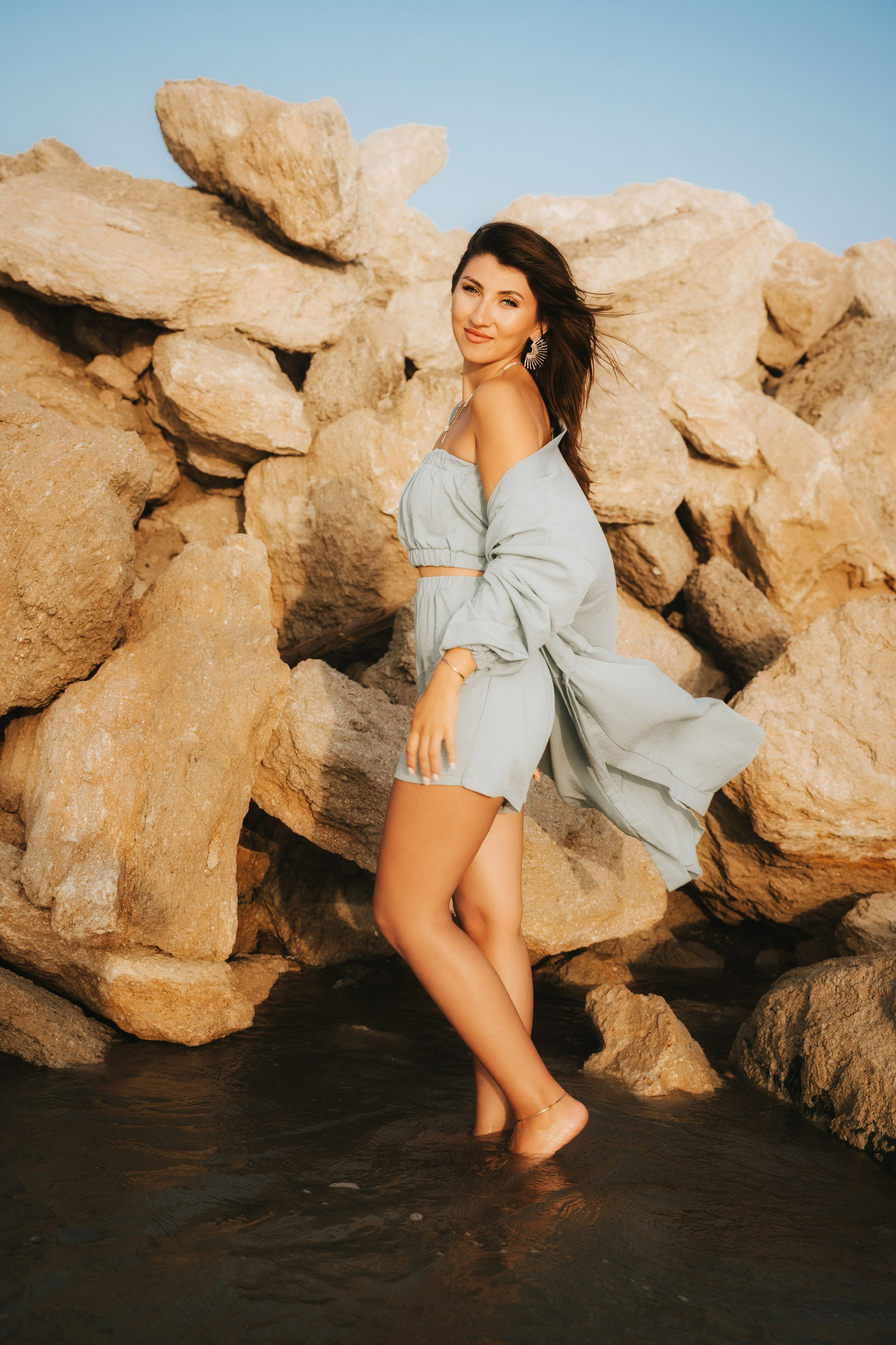 Море, скалы, закат и ты. Детский и семейный фотограф Ташкент Наталья Кривенко