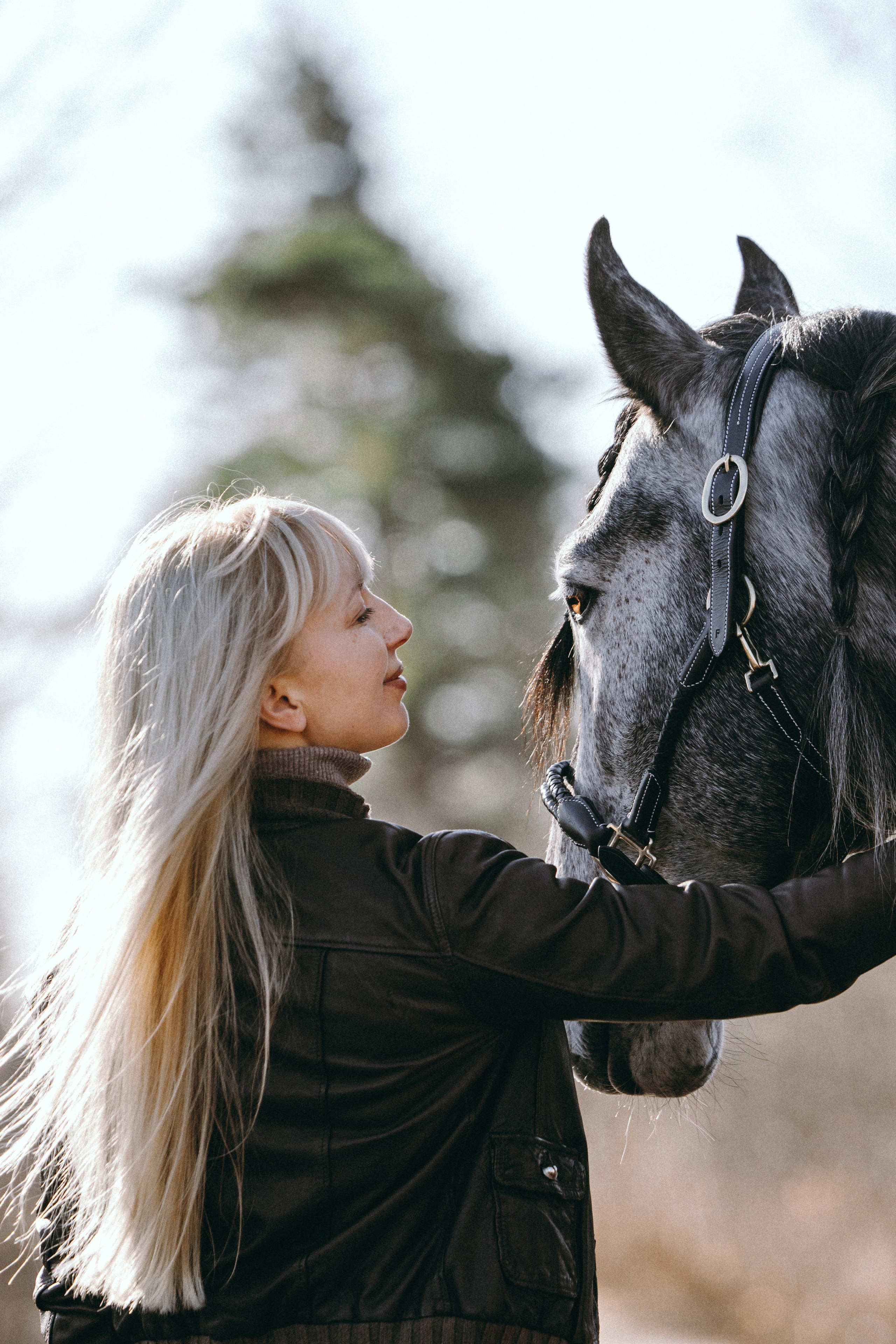 Ирина и Командор. Фотограф анималист Осипчикова Мария