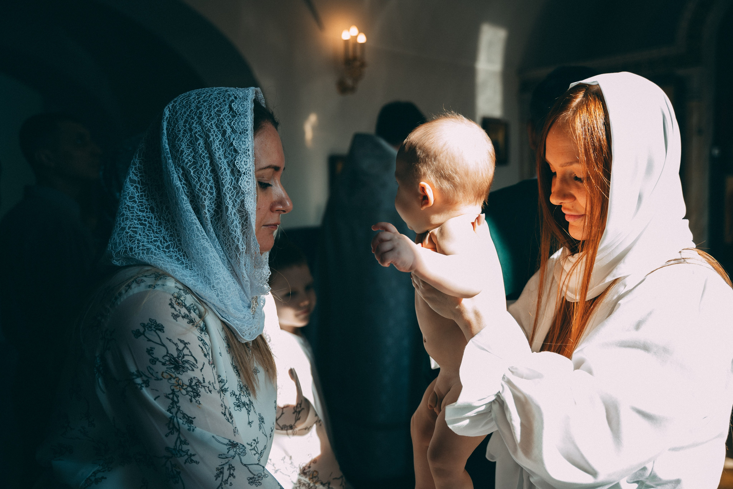 Крещение Арсения и Максима. Главная