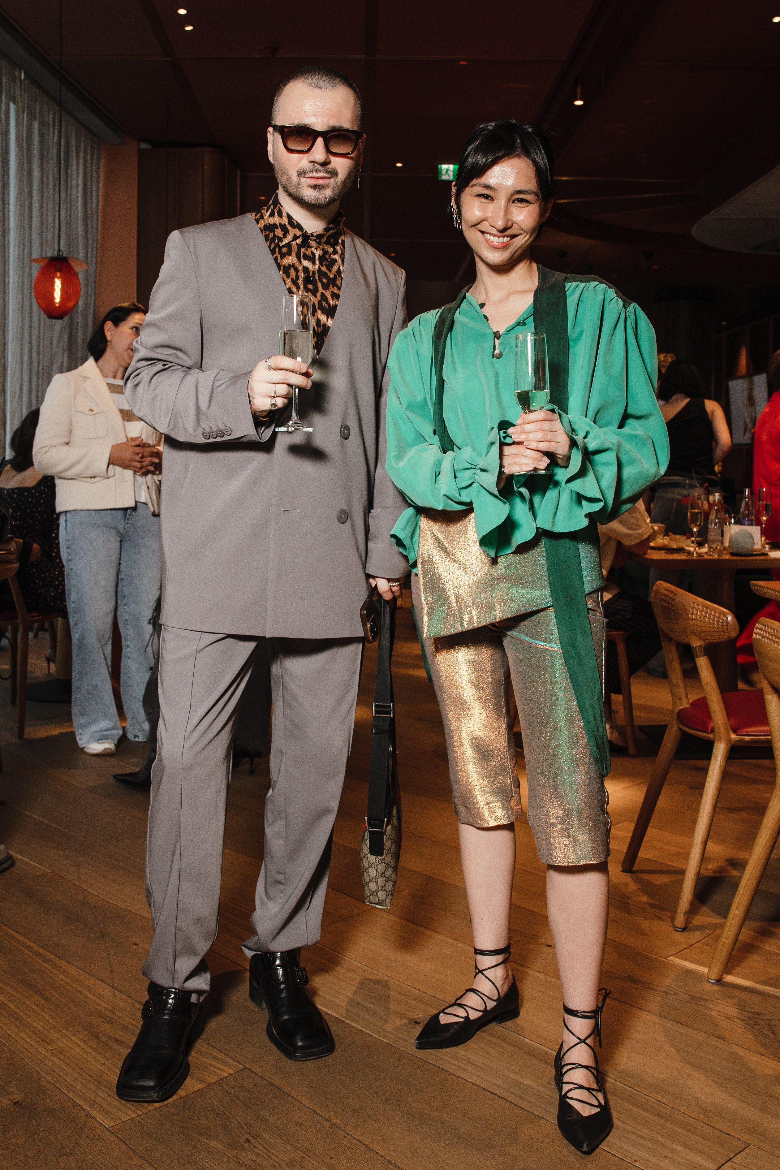 Презентация Russian Fashion Dom в ресторане Shagal. Контент фотограф в Москве и области Елена Кулакова