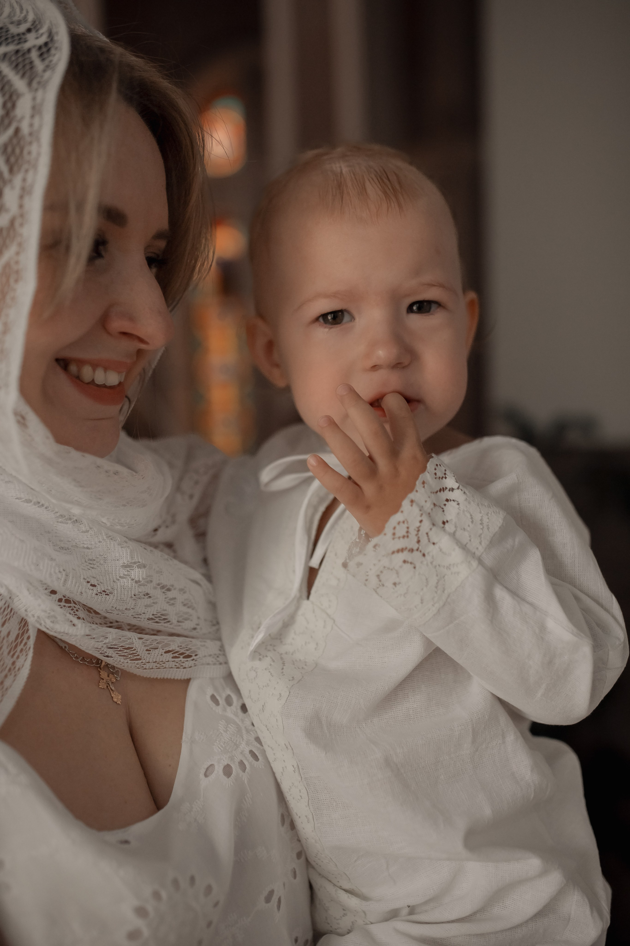 Крещение Алисы и Ксении. Фотограф на Крещение и Венчание в Ташкенте