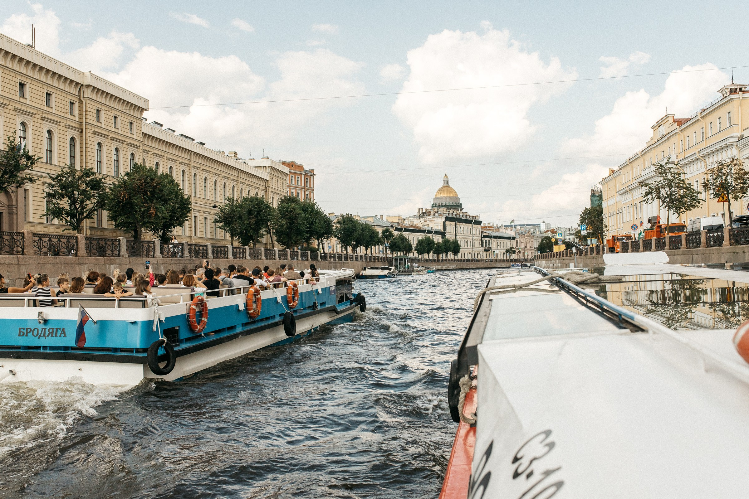 Репортажный фотограф на кораблик Питер
