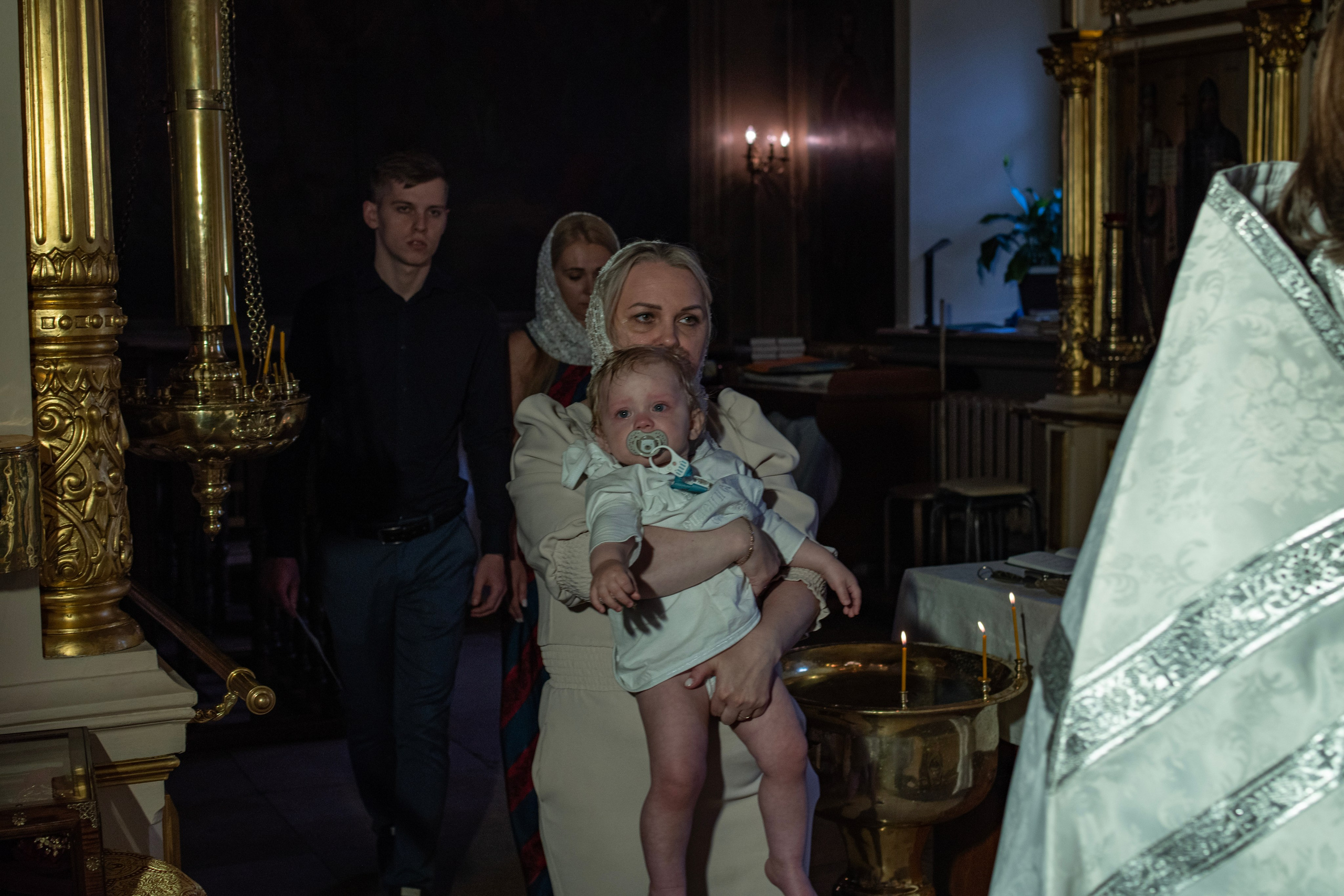 Крестины в Мячково. Семейный и детский фотограф Антон Зорин