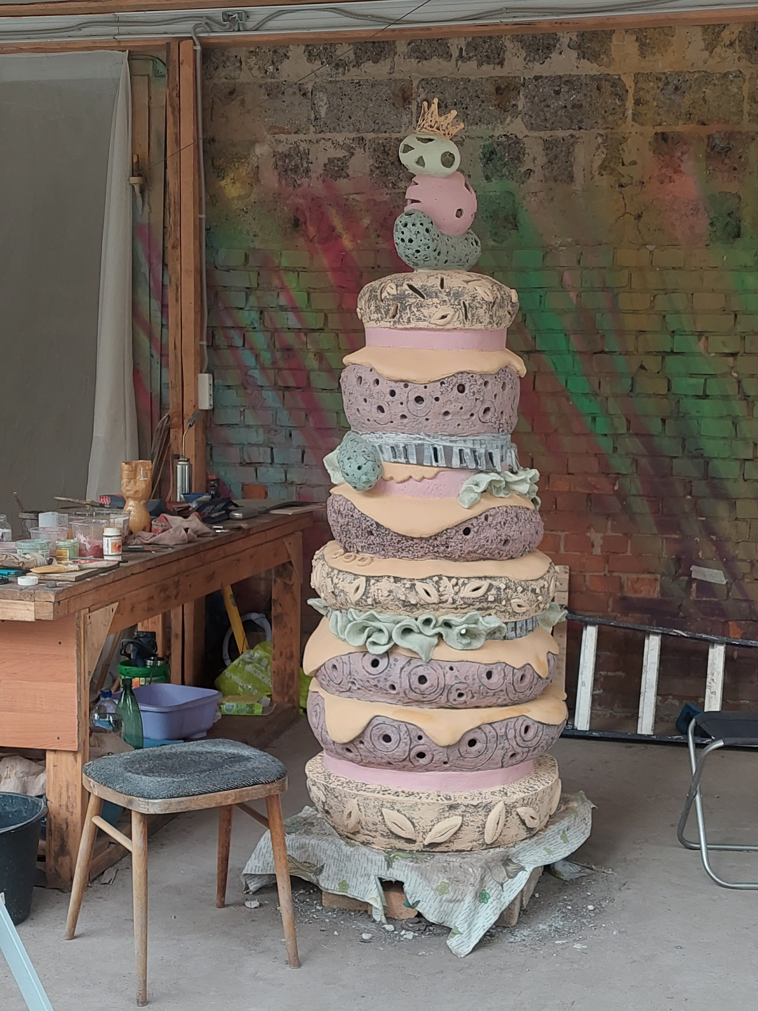 Гуслица 2022. Курс Татьяны Пунанс «Make Your Fire». Керамика с историей. Елена Рогалёва