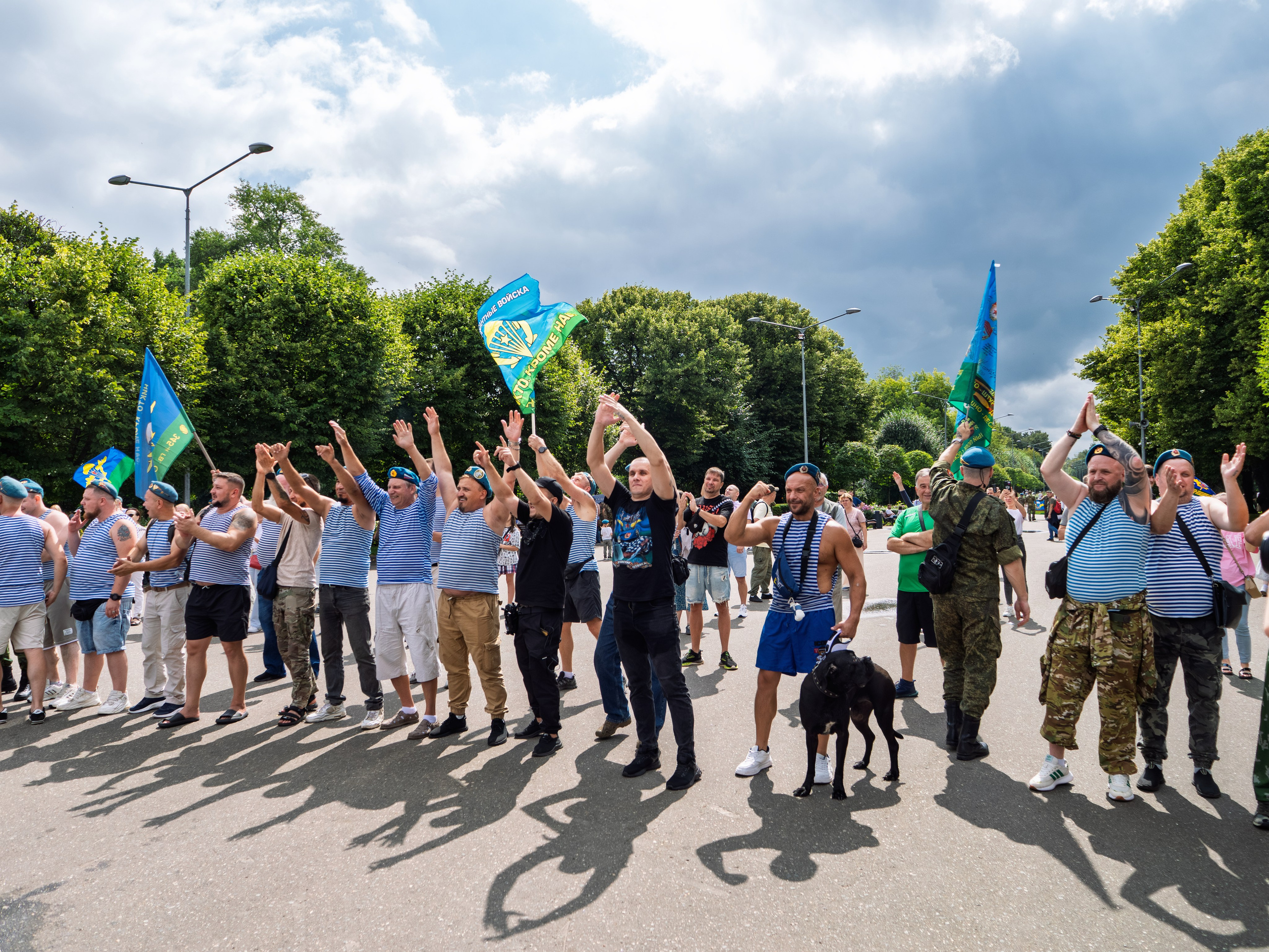 Празднование 95-летия ВДВ в парке горького 2 августа 2025 гола. Фотограф Никифоров-Гордеев Сергей. Москва и МО