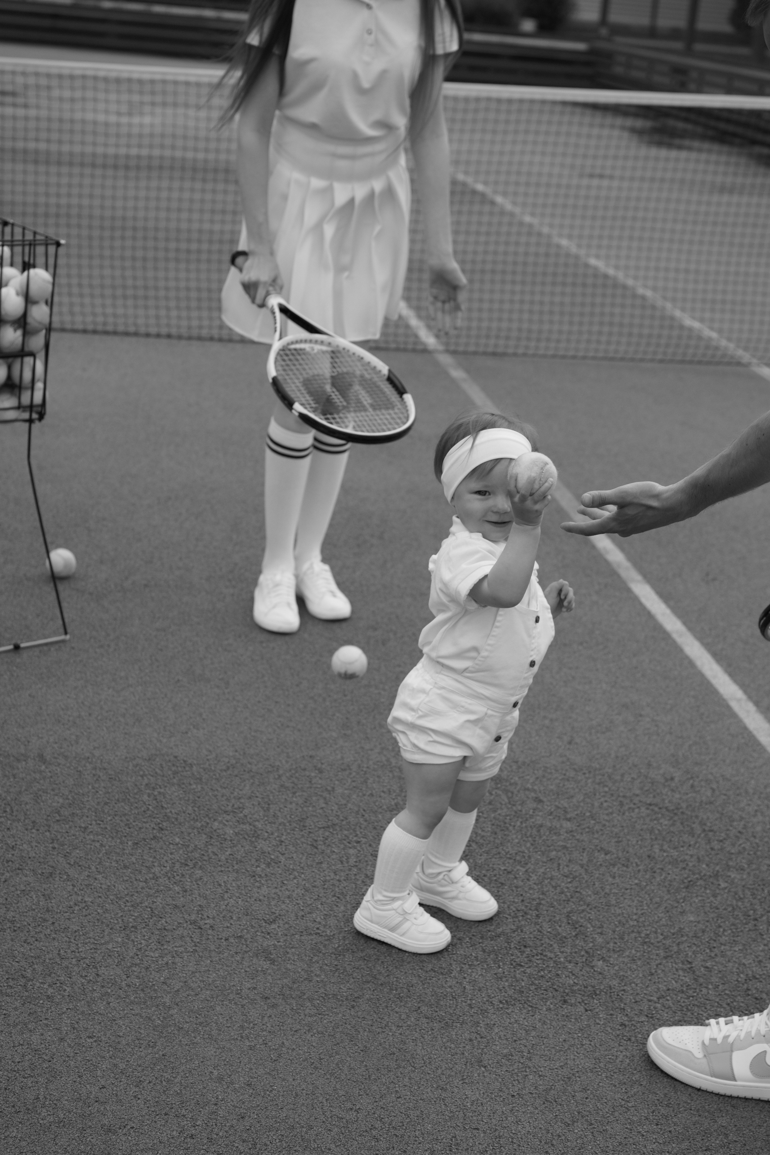 Теннис с семьей. Свадебный и семейный фотограф Афанасьева Анна в Кисловодске