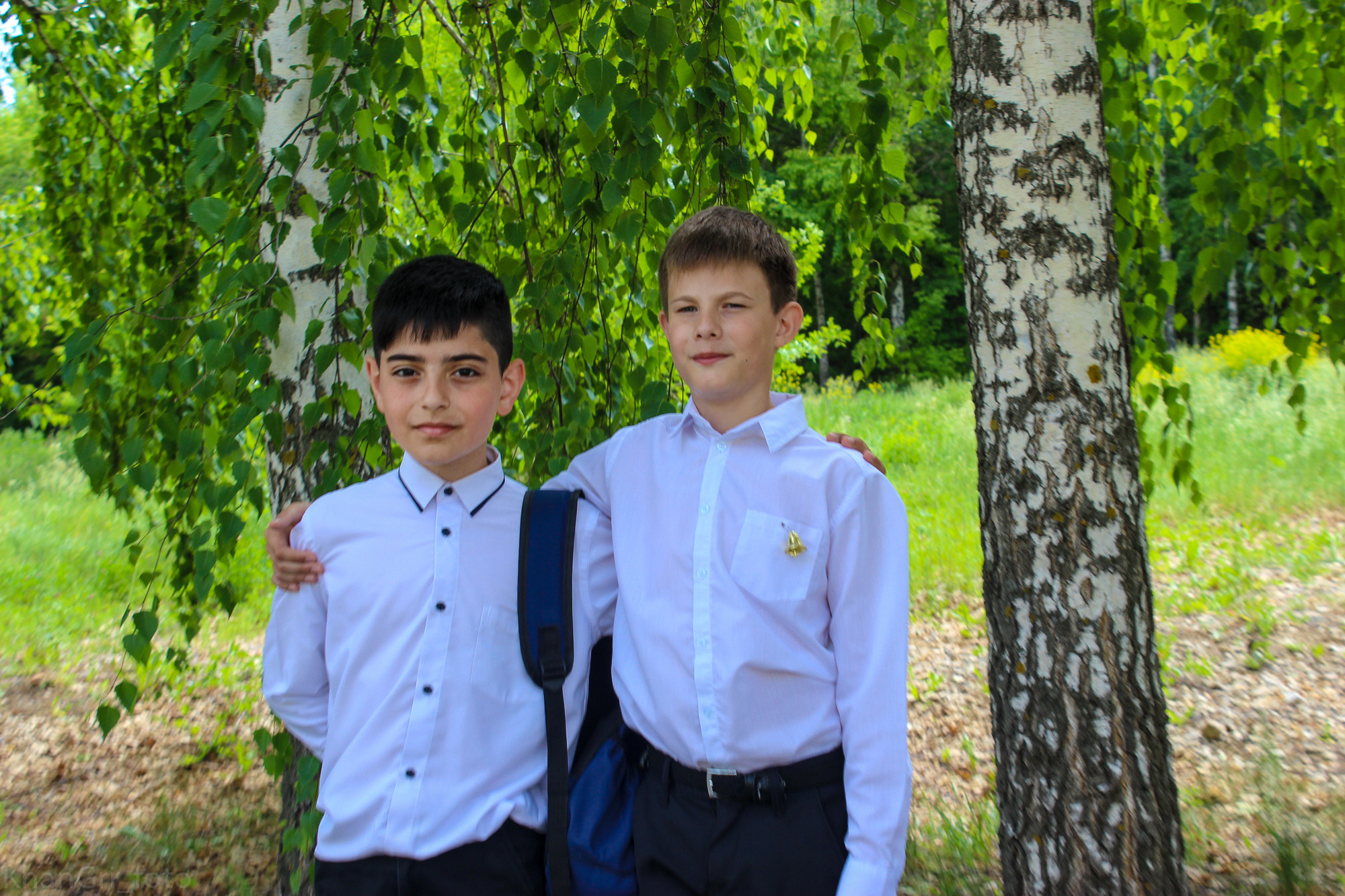 Школьная фотосессия. Фотограф в Сергиевске Григорян Ханум