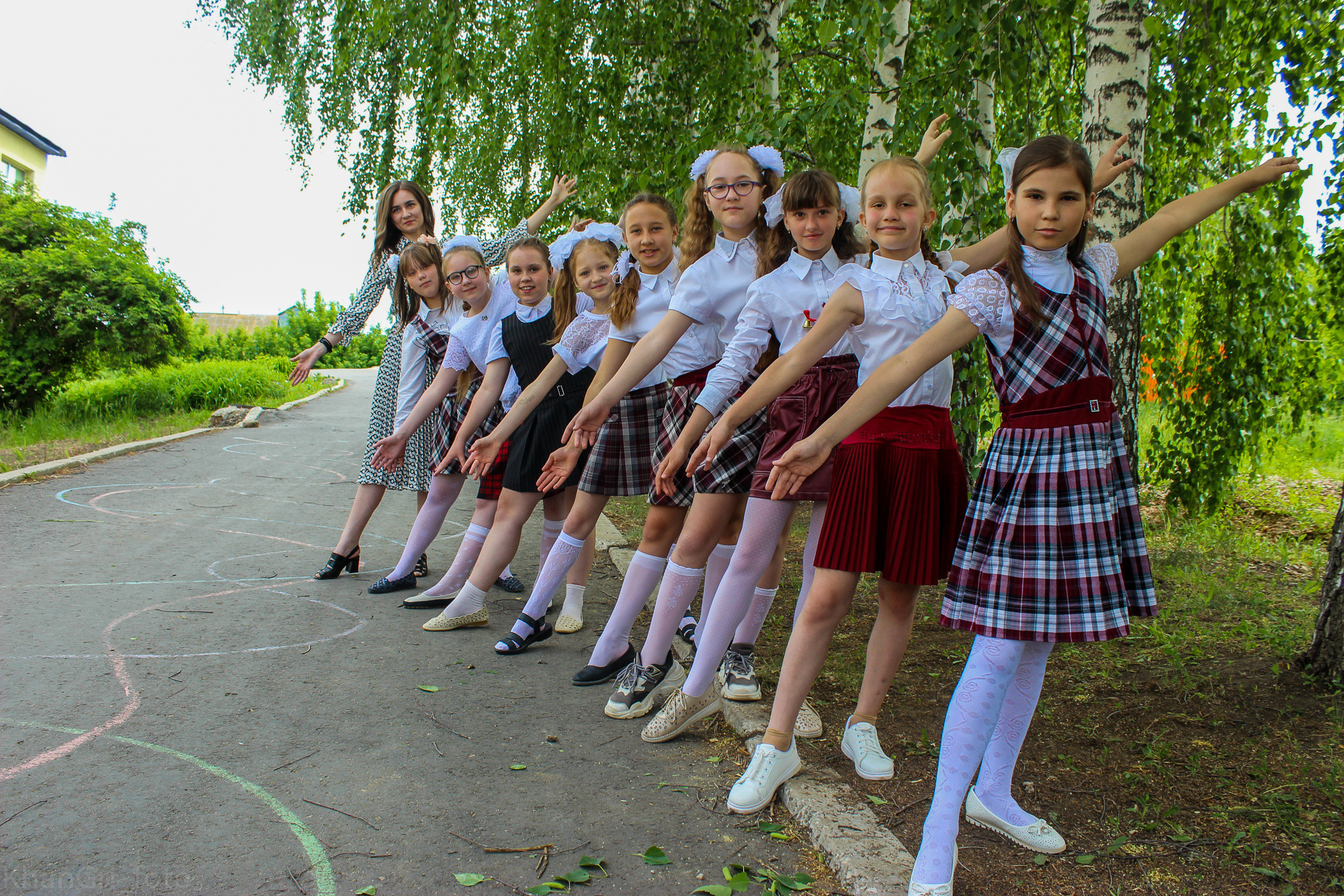 Школьная фотосессия. Фотограф в Сергиевске Григорян Ханум