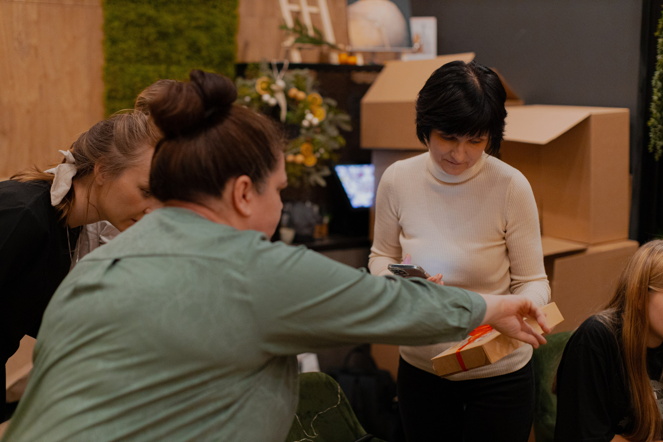 Мк Новогодний Венок. Анастасия Ракчеева Художник