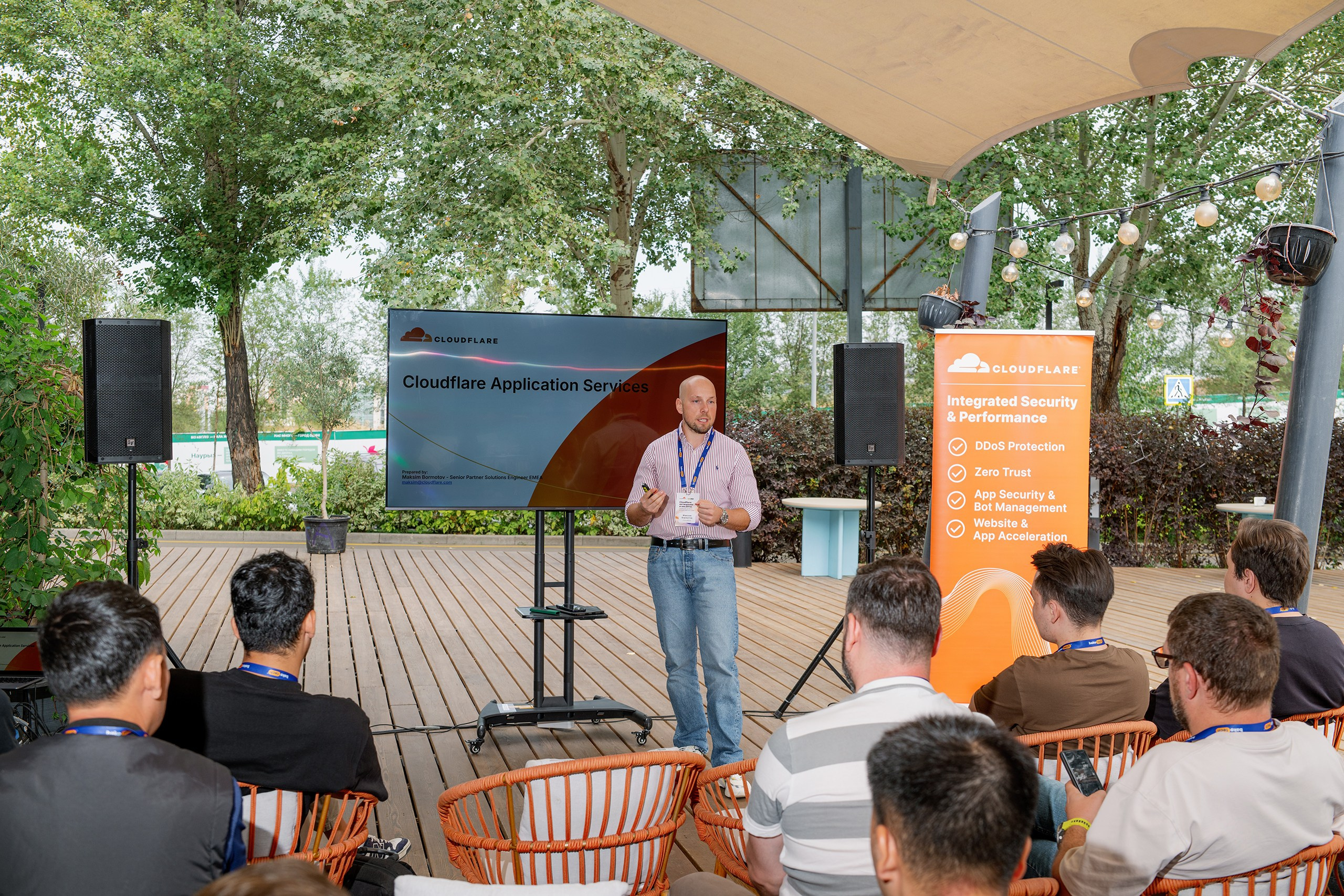 Конференция/Игра в тенис — BakoTech&Cloudfire. Фотограф в Алматы — Алексей Коньков | Репортаж, свадьбы, портреты