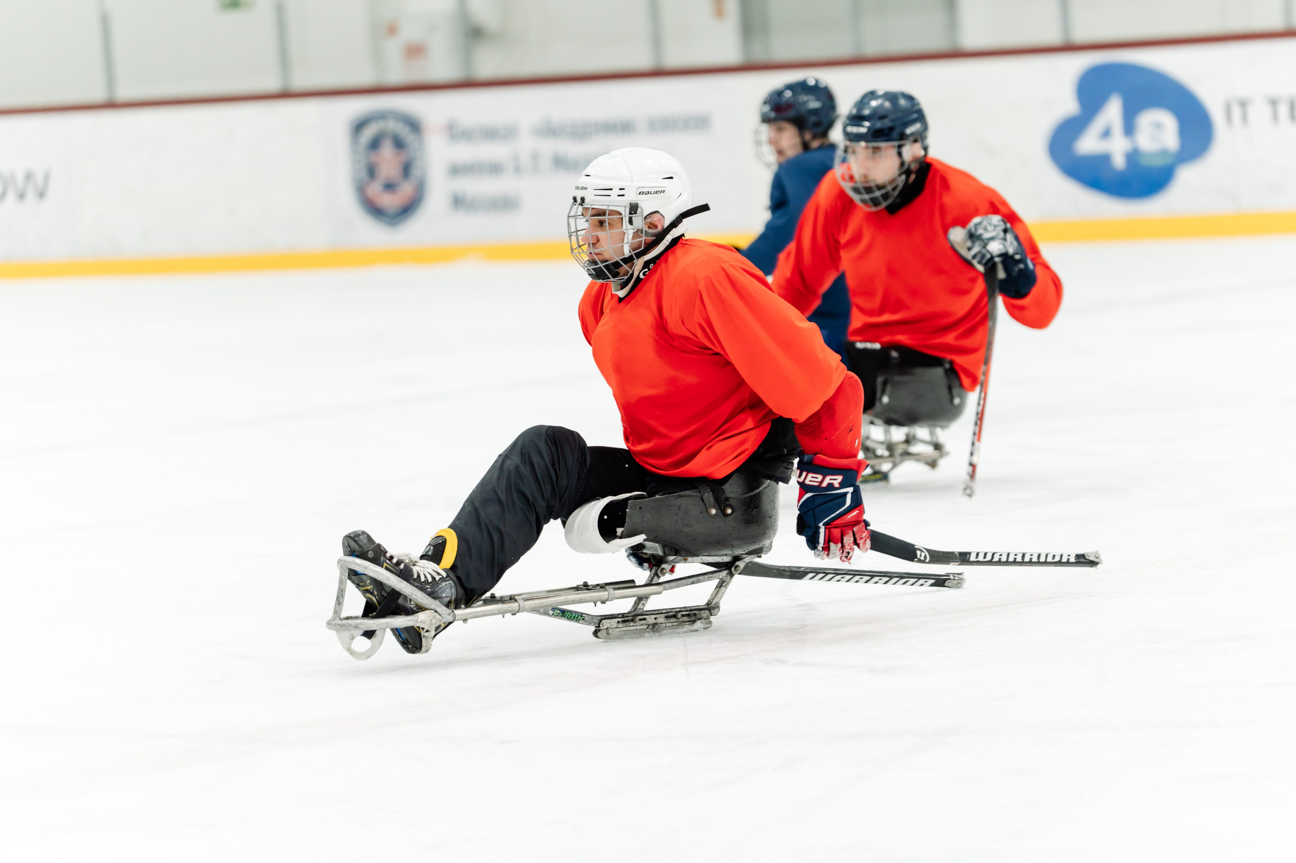 Игра в следж хоккей приуроченная 23.02.26 в арене Сталкер