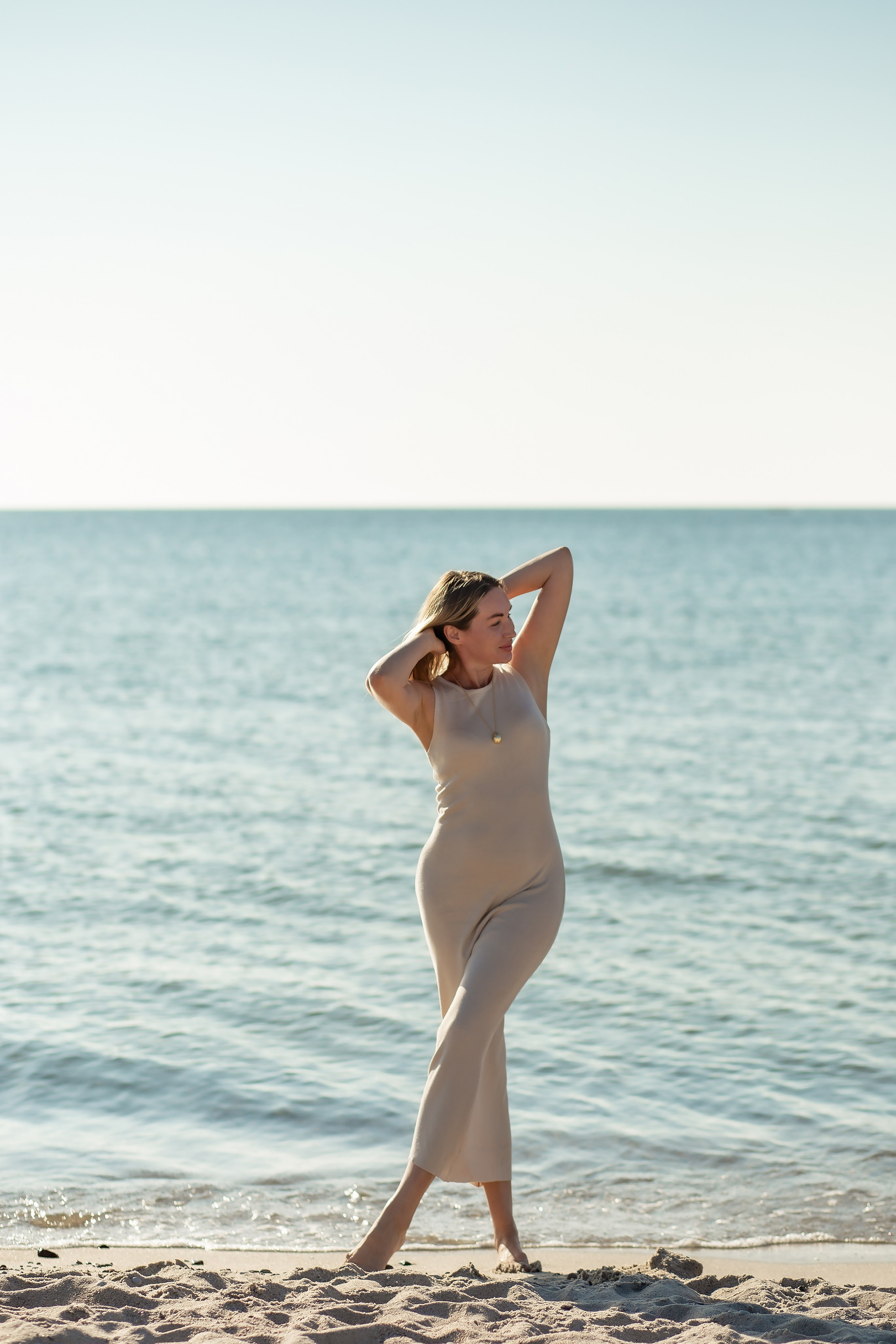 Татьяна. Вечер на море. Фотограф в Калининграде Решетникова Алина