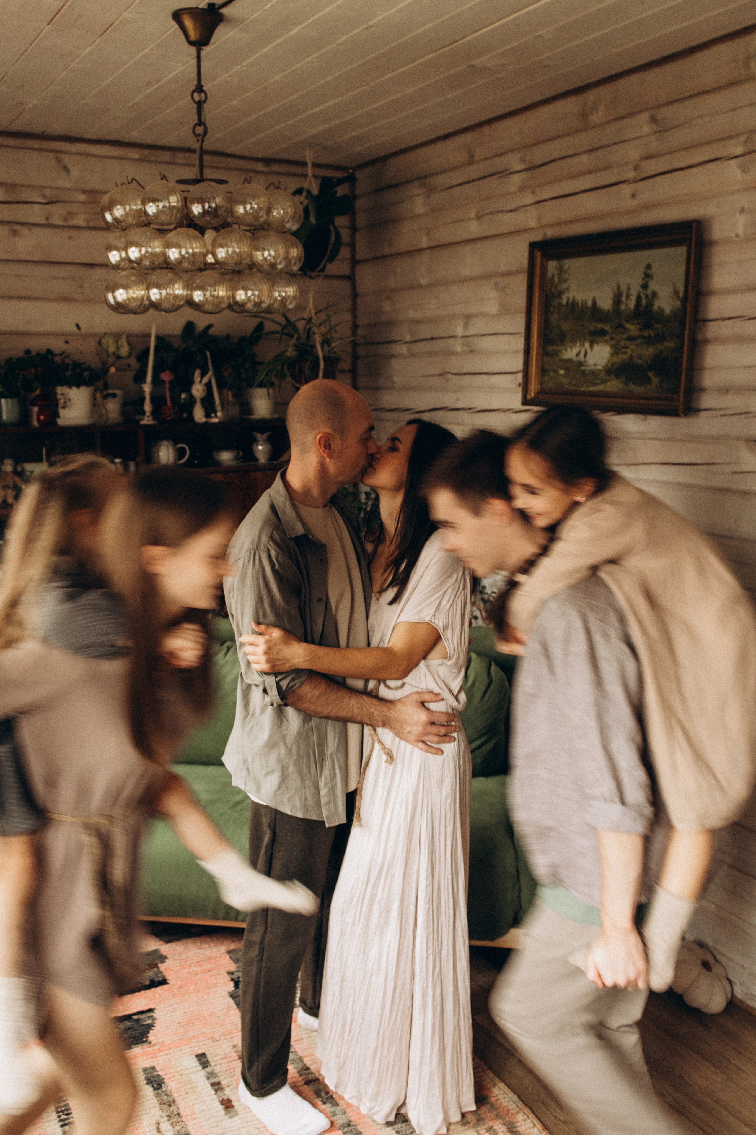 Юлия, Виктор, Саша, Настя, Ксюша и Аленка. Фотограф В Москве и Подольске Лена Иванова