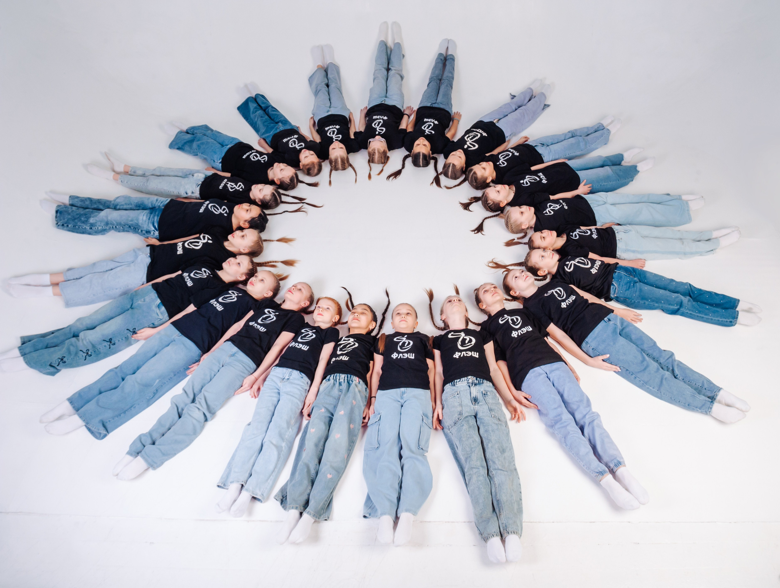 Групповая съёмка студии современной хореографии «Флэш». Фотограф Магнитогорск Данил Семенов