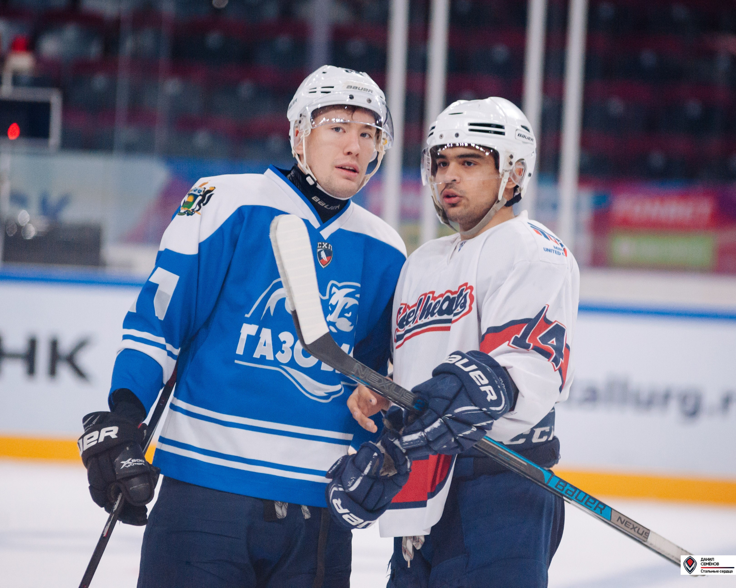 Чемпионат СХЛ. Стальные сердца — Газовик. Фотограф Магнитогорск Данил Семенов