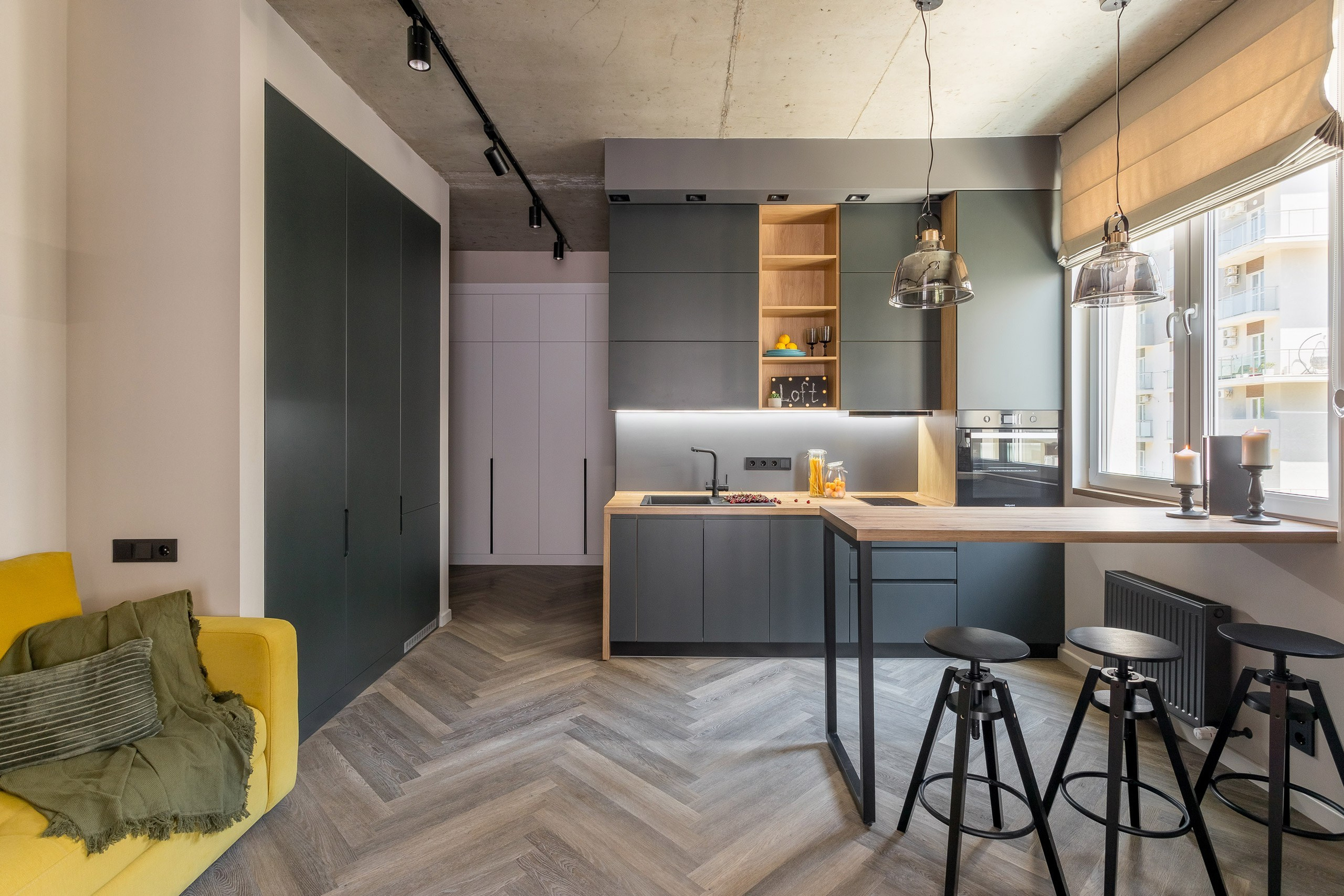 Before and after. Interior photographer Vitalii in Portland and Vancouver