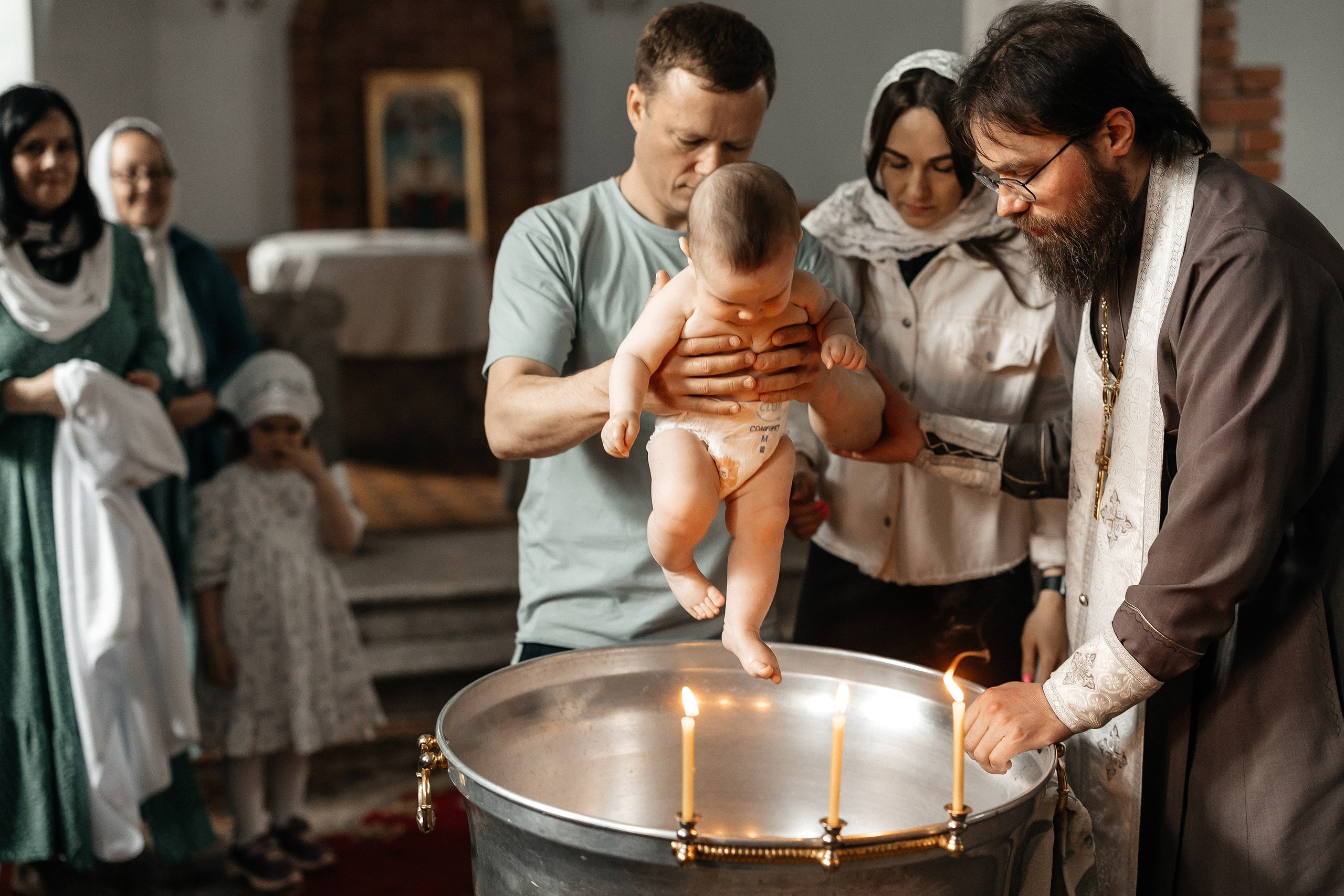 Крещение. Свадебный и семейный фотограф в Омске Евгения Хакимова
