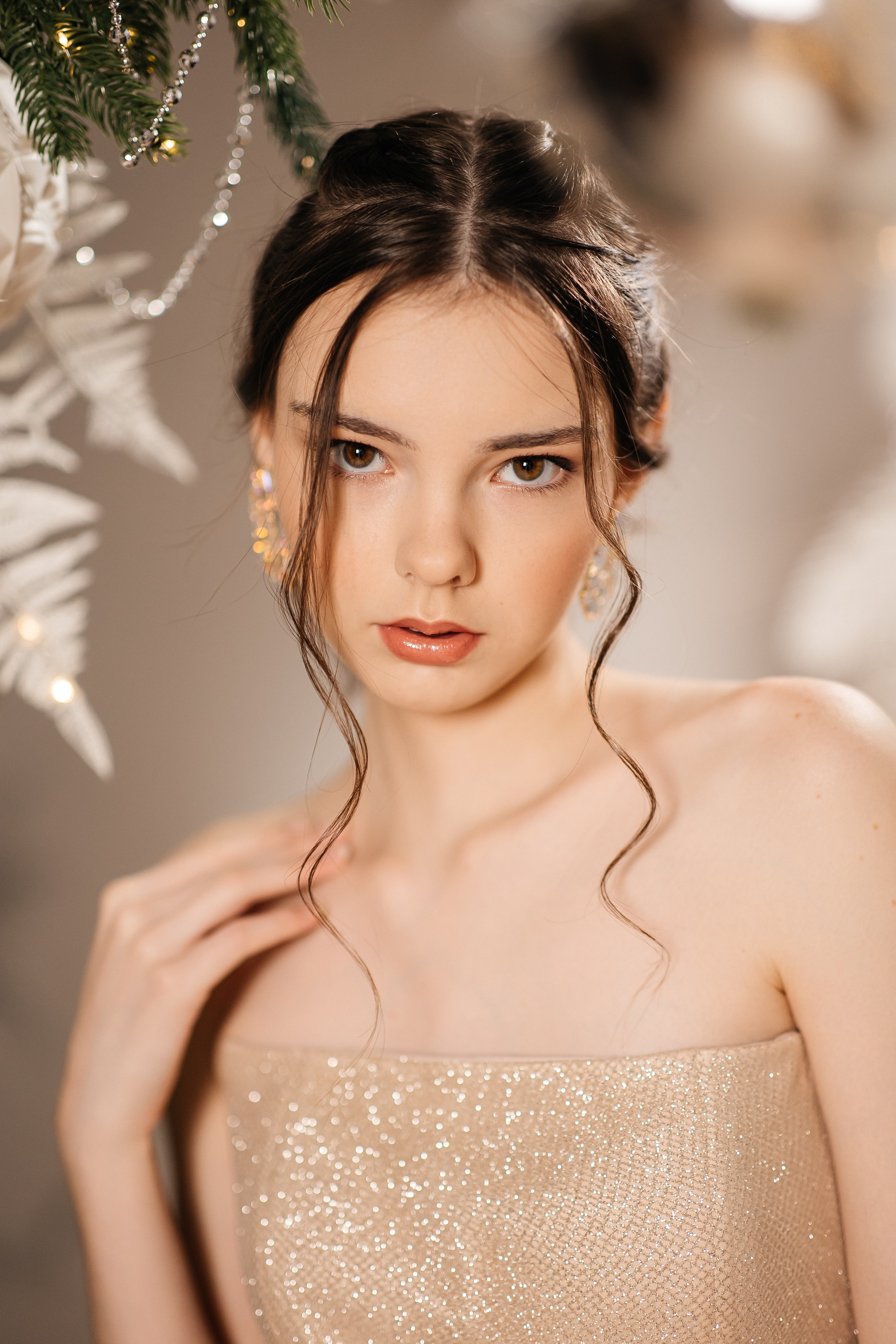 Индивидуальная 2х часовая новогодняя съемка для Анастасии. Портретный фотограф Юлия Красноперова в Барнауле/Заринске